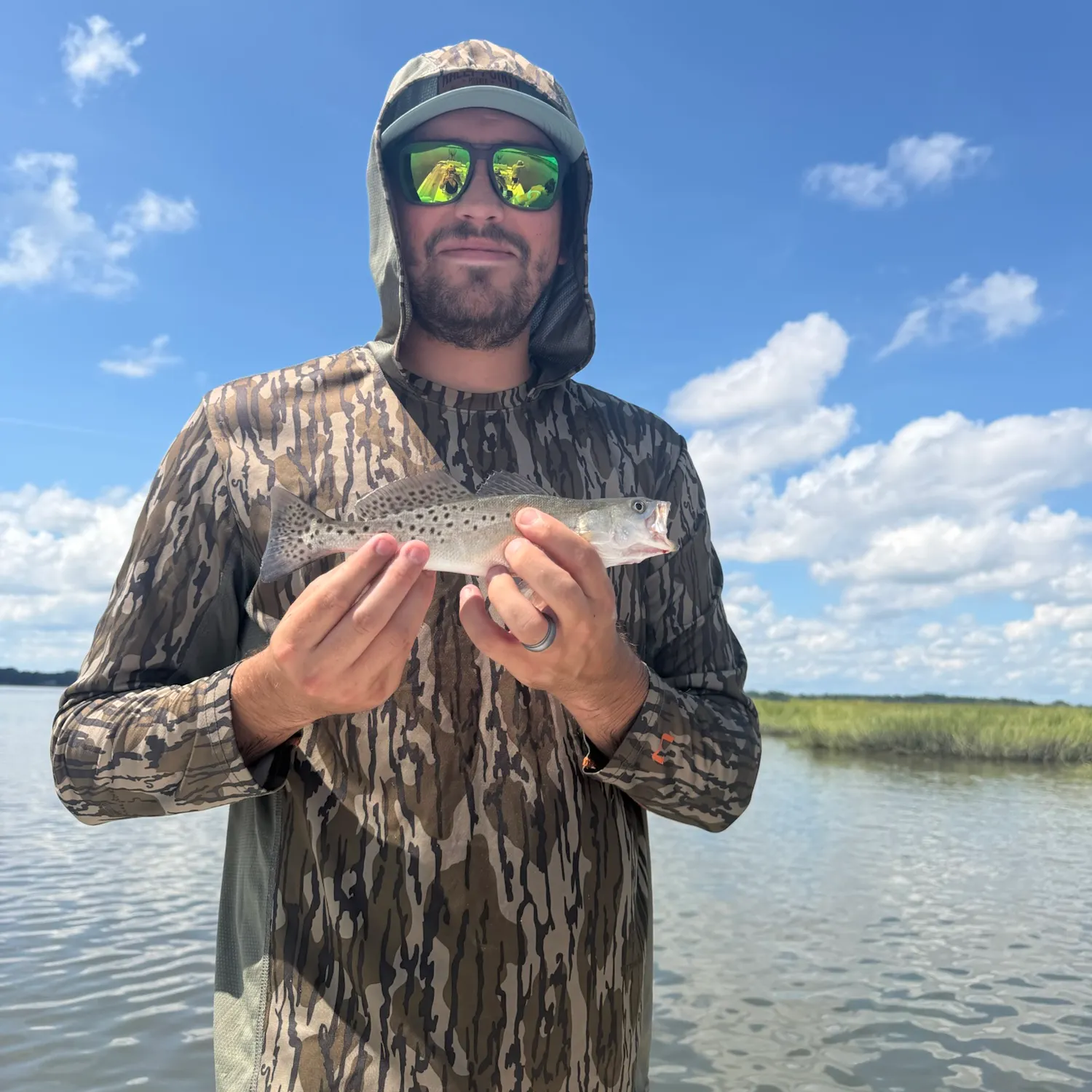 Spotted seatrout caught on Fishbrain
