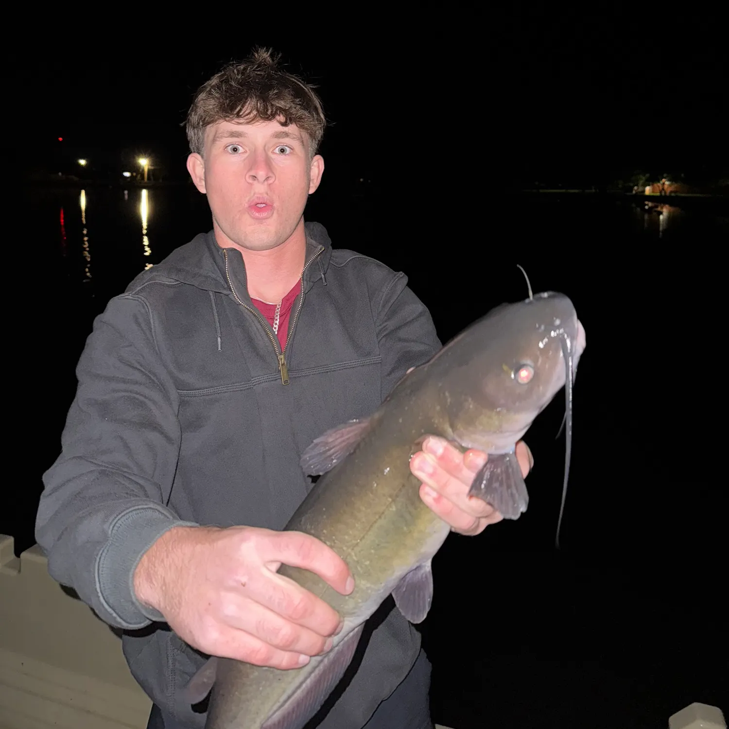 Channel catfish caught on Fishbrain