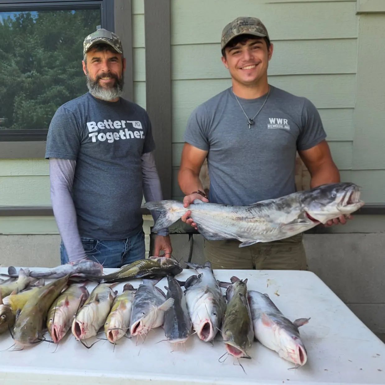 recently logged catches