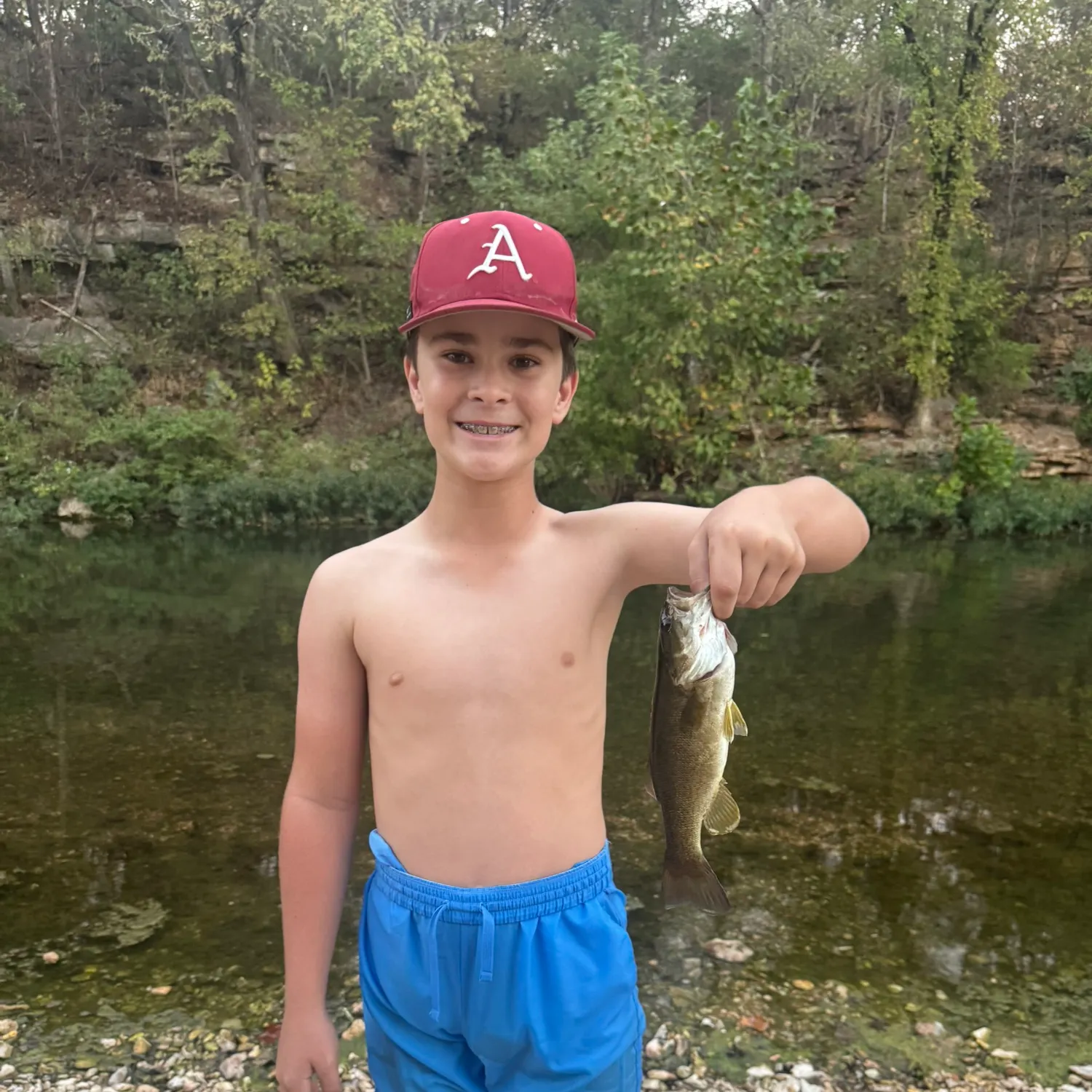 Smallmouth bass caught on Fishbrain