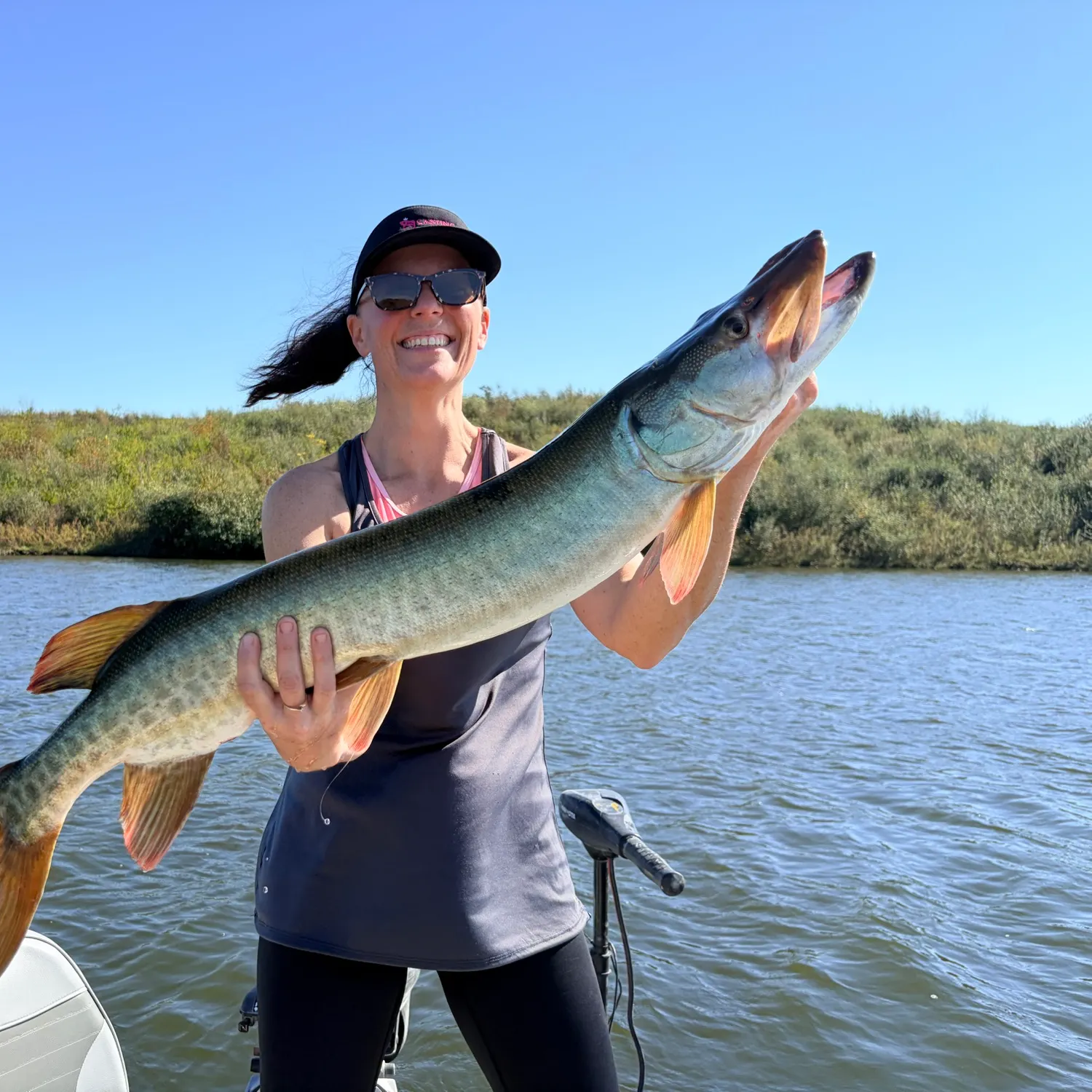 Muskie caught on Fishbrain