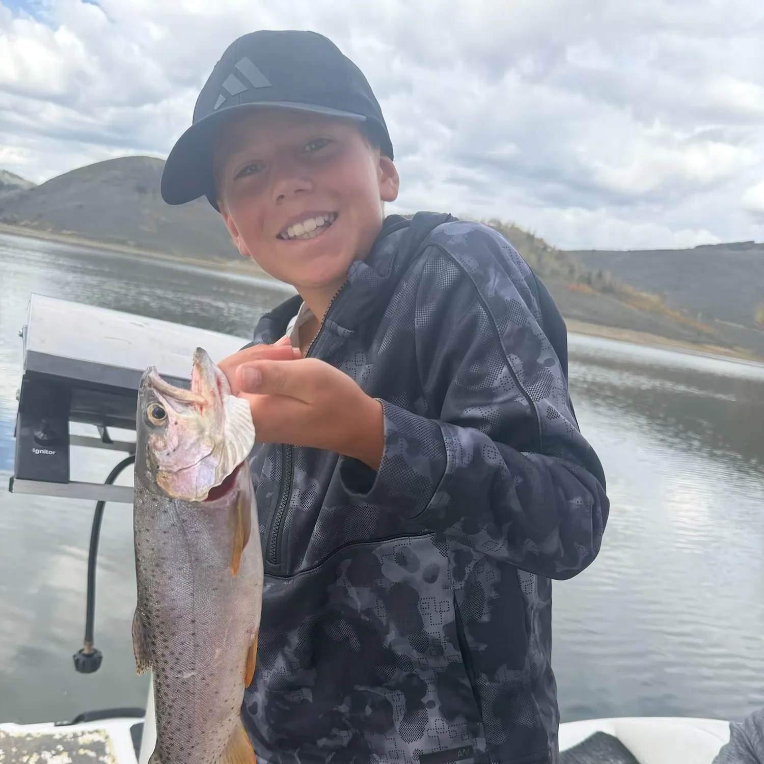 Cutthroat trout caught on Fishbrain