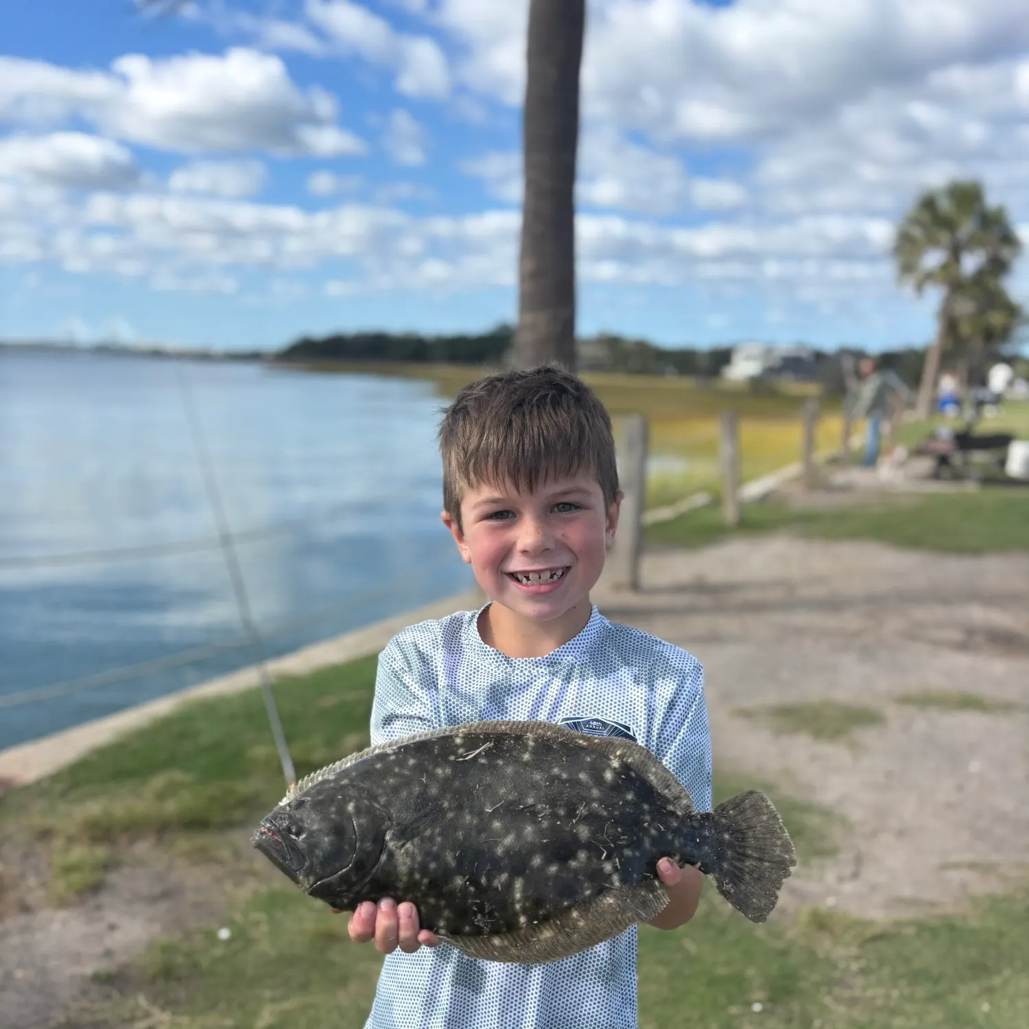 Summer flounder caught on Fishbrain