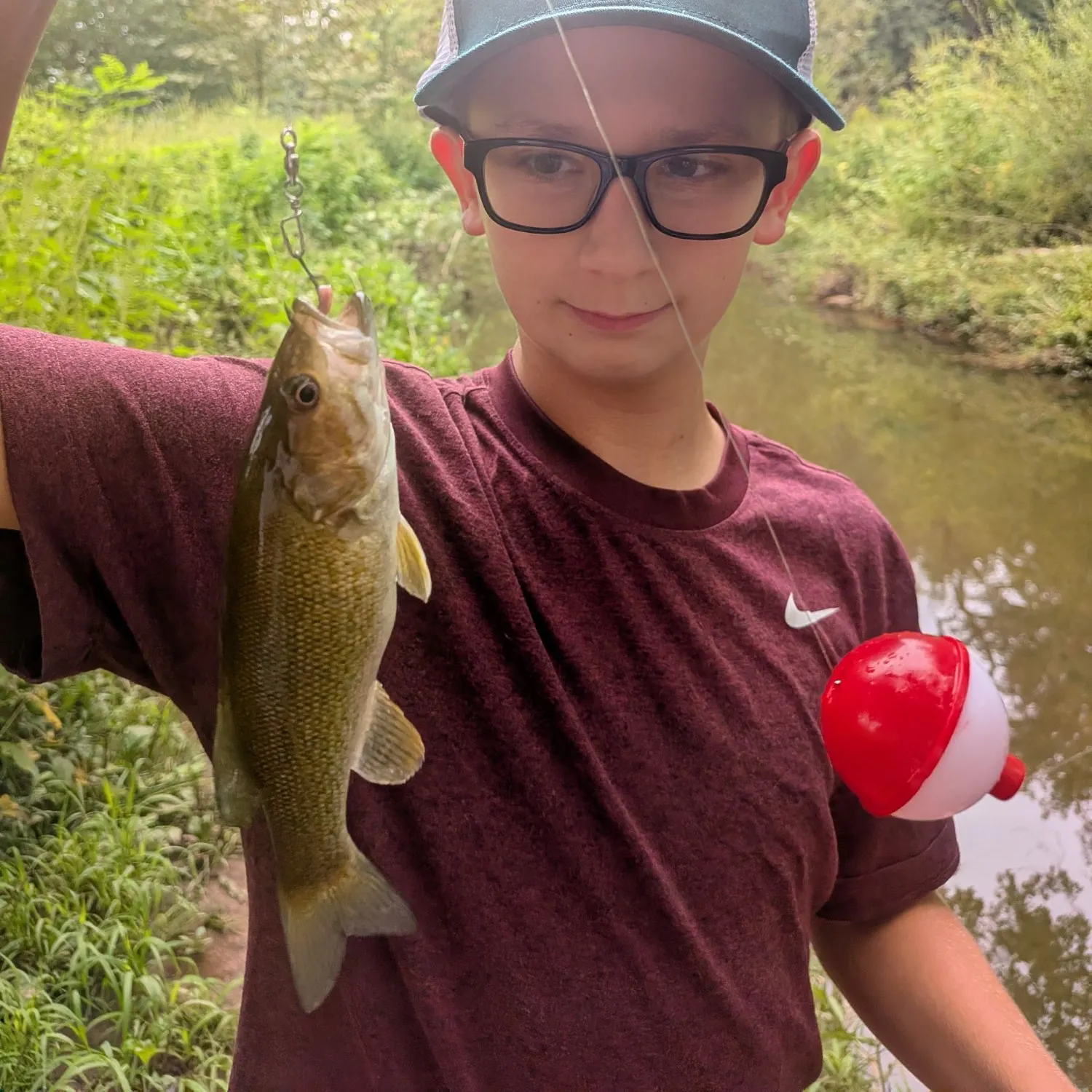 Smallmouth bass caught on Fishbrain