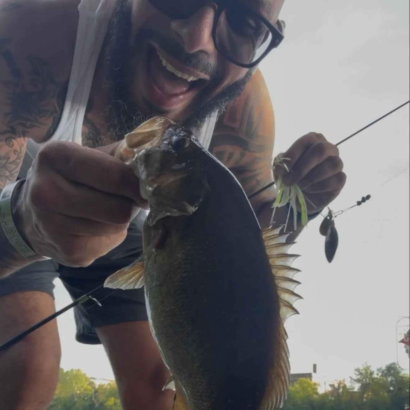 Smallmouth bass caught on Fishbrain