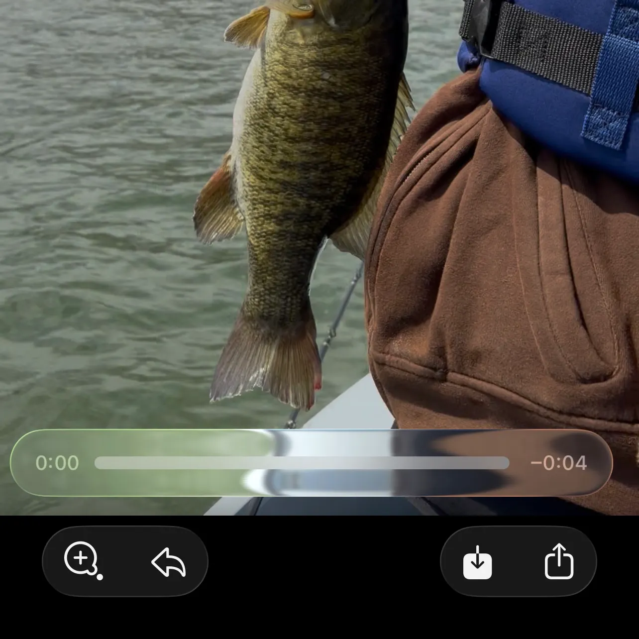 recently logged catches