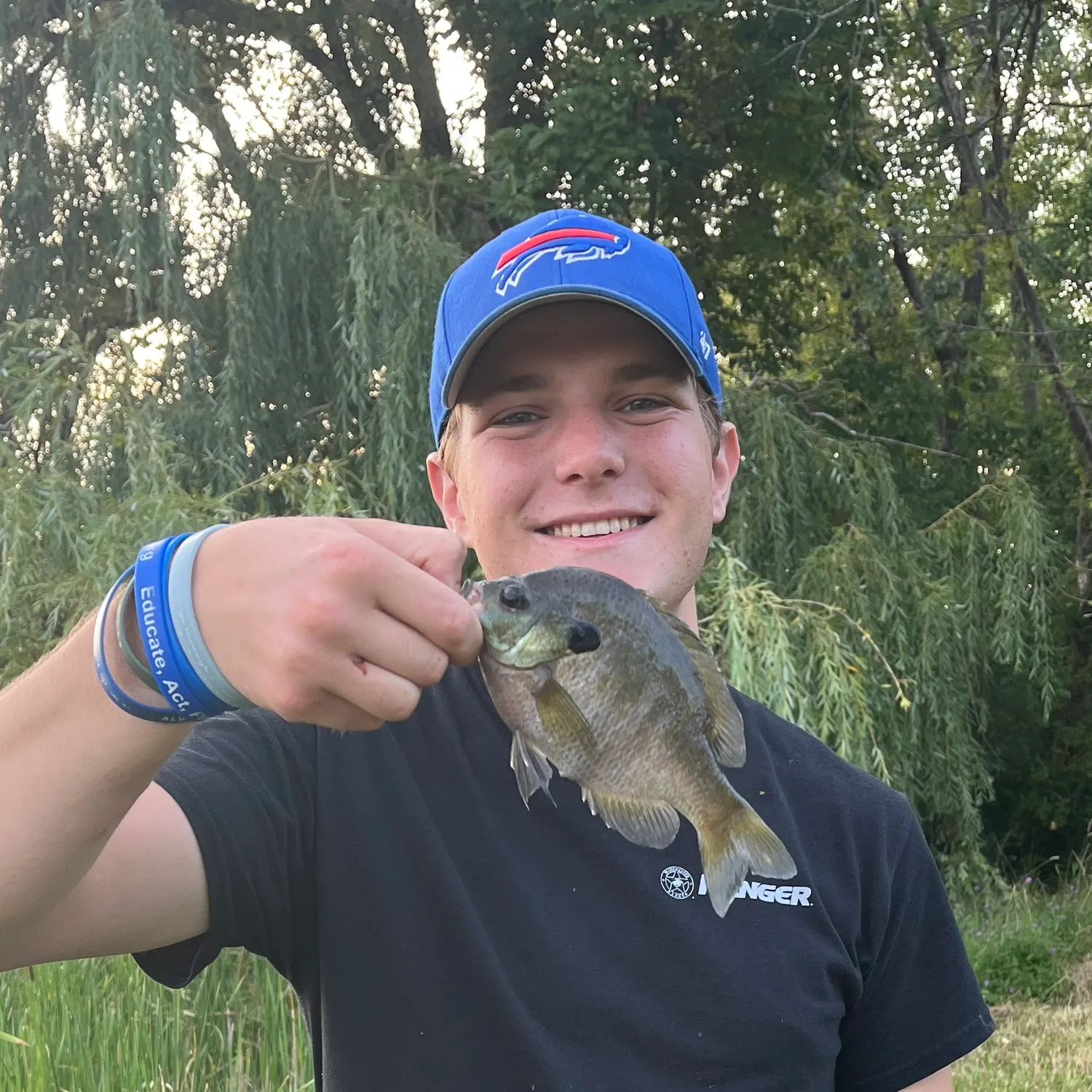 Bluegill caught on Fishbrain