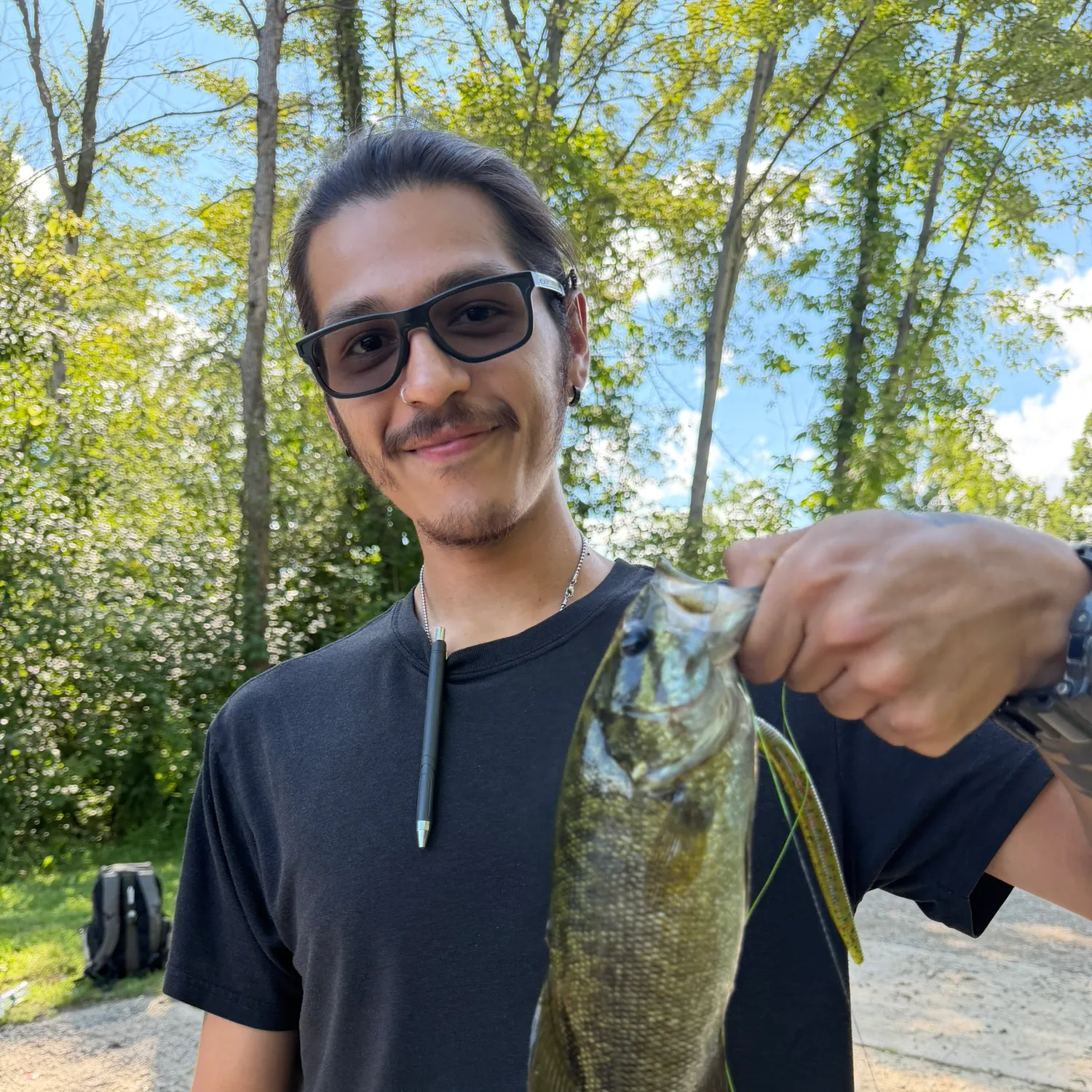 Smallmouth bass caught on Fishbrain