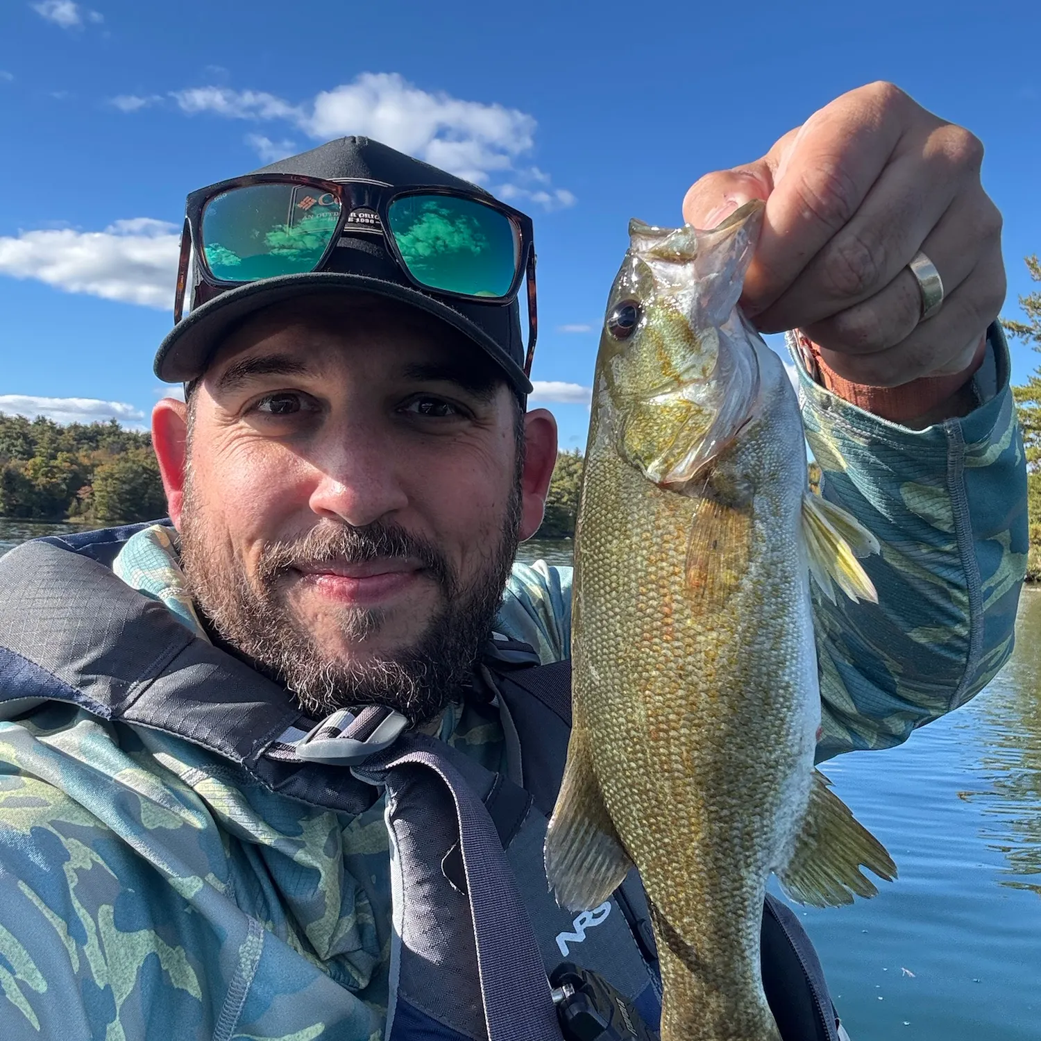 Smallmouth bass caught on Fishbrain