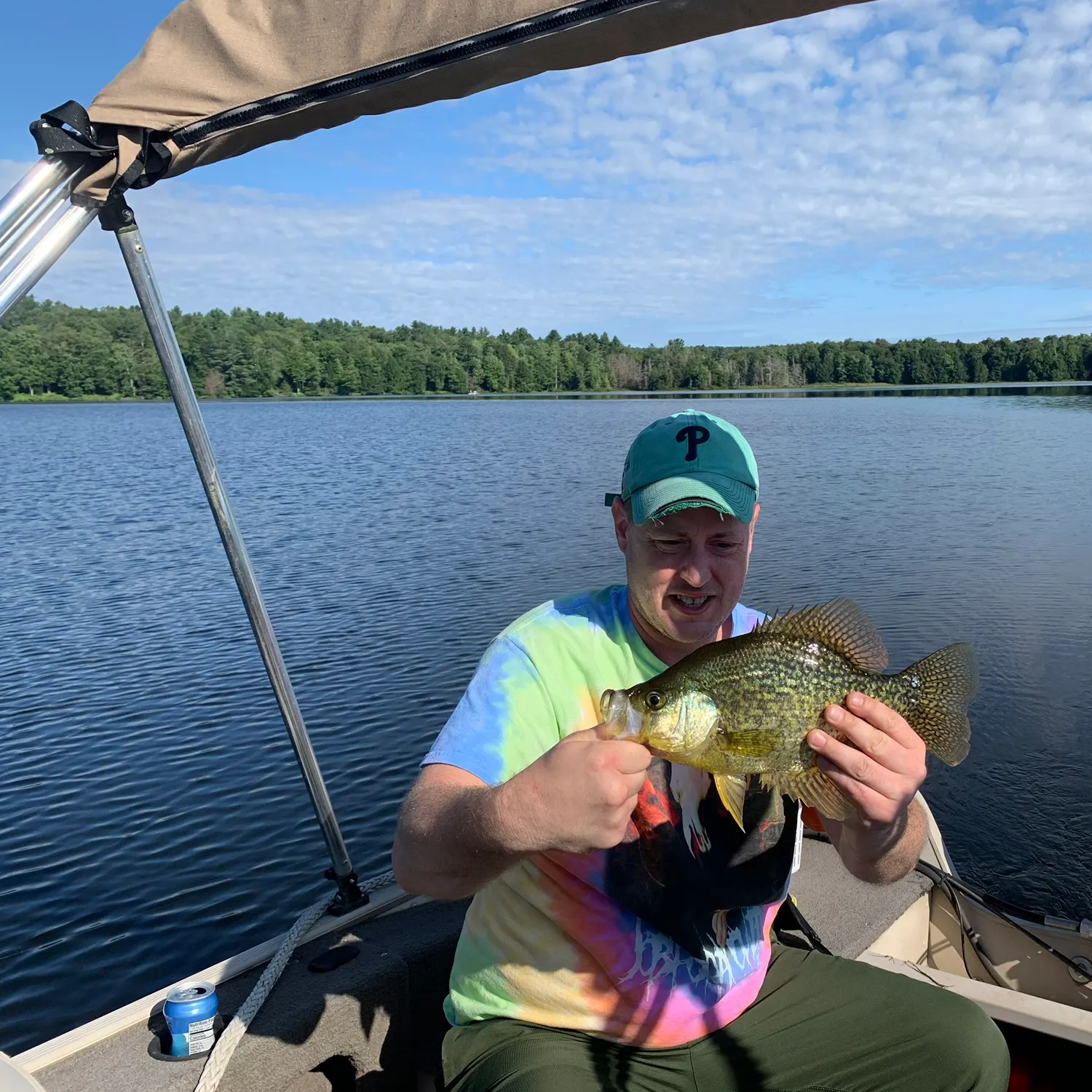 Black crappie caught on Fishbrain