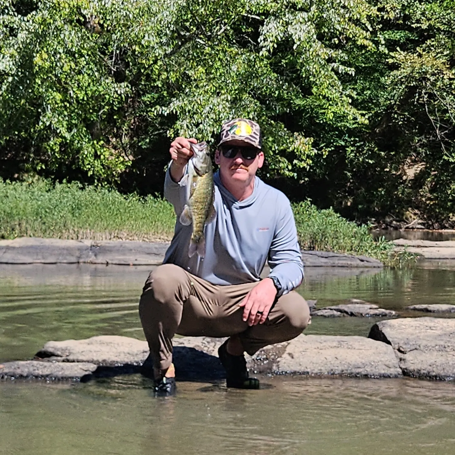 Shoal bass caught on Fishbrain