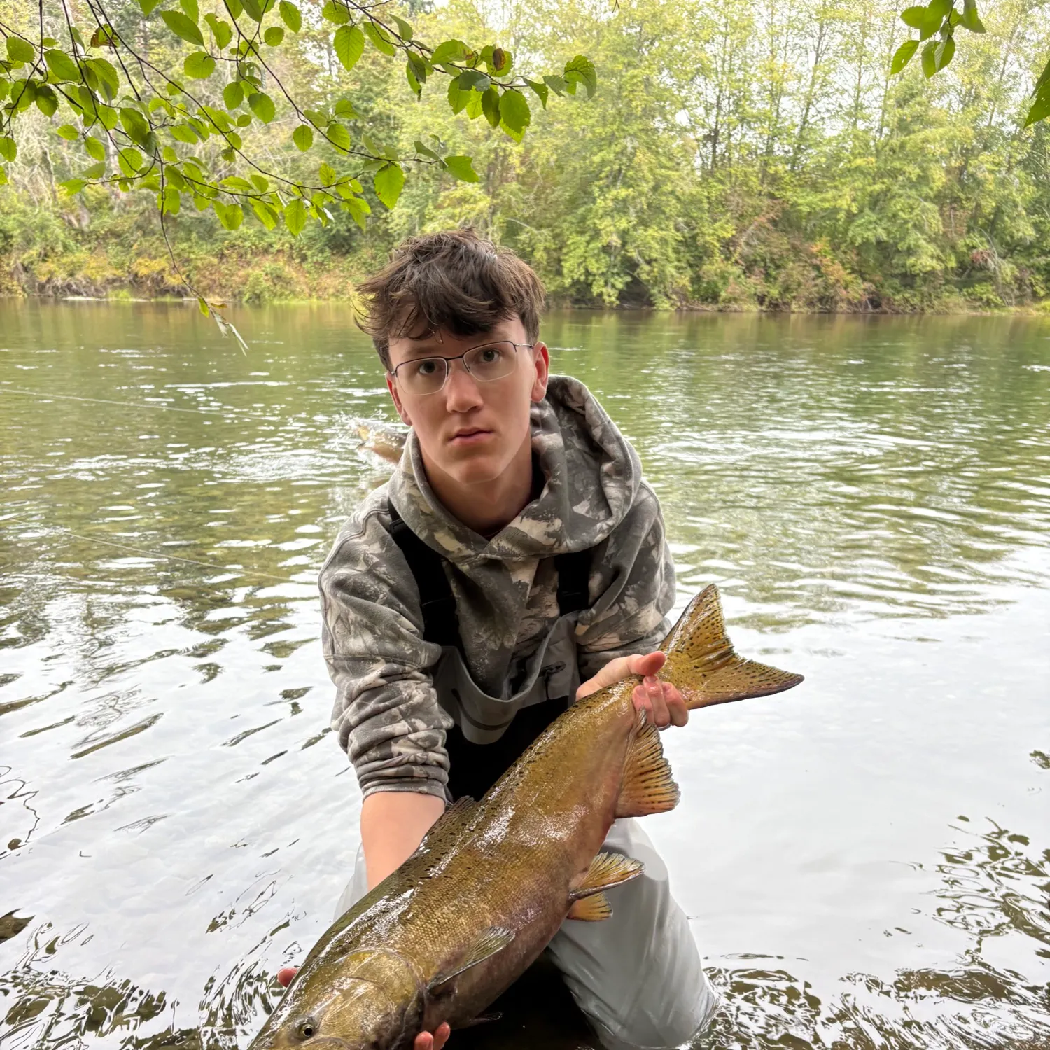 Chinook salmon caught on Fishbrain