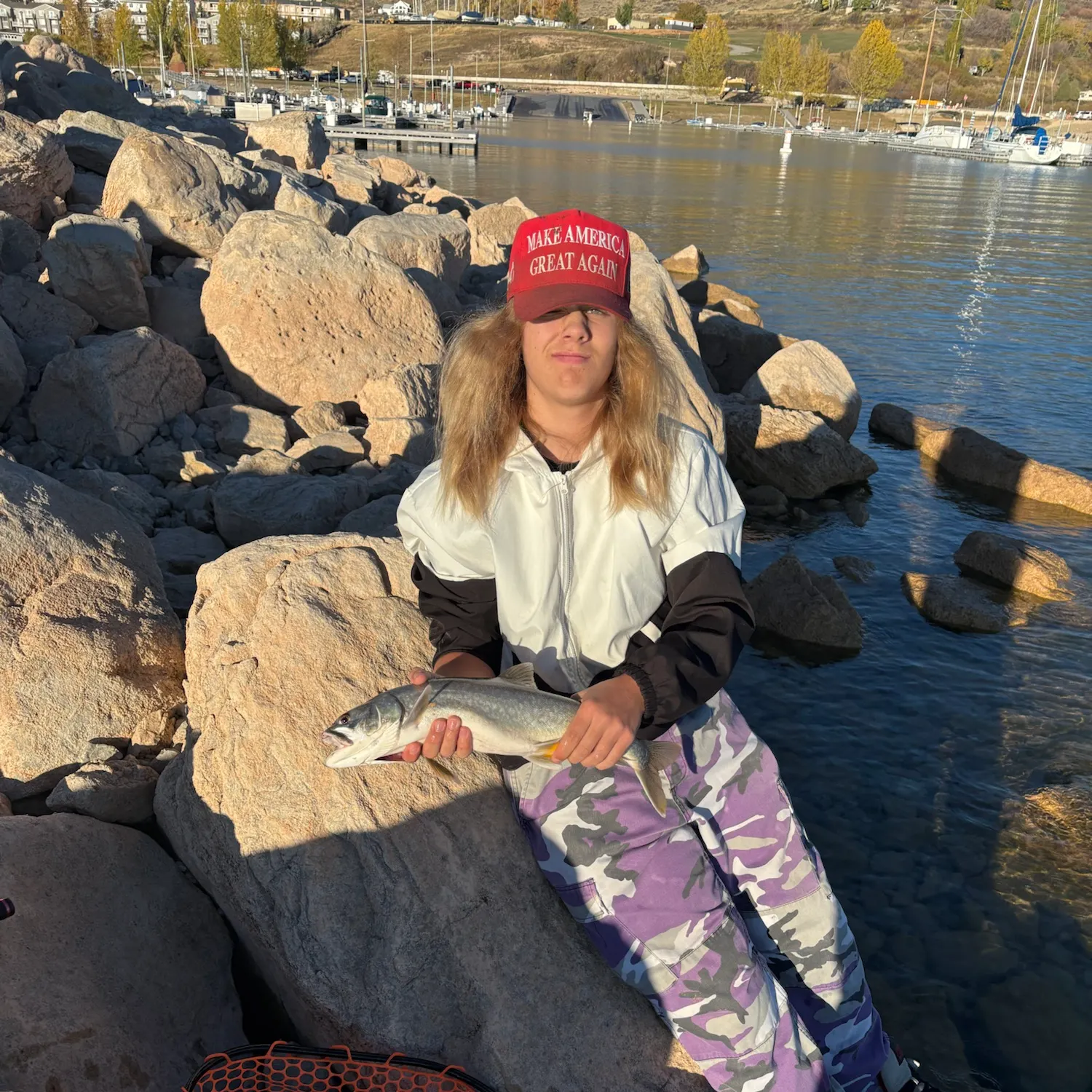 Lake char caught on Fishbrain