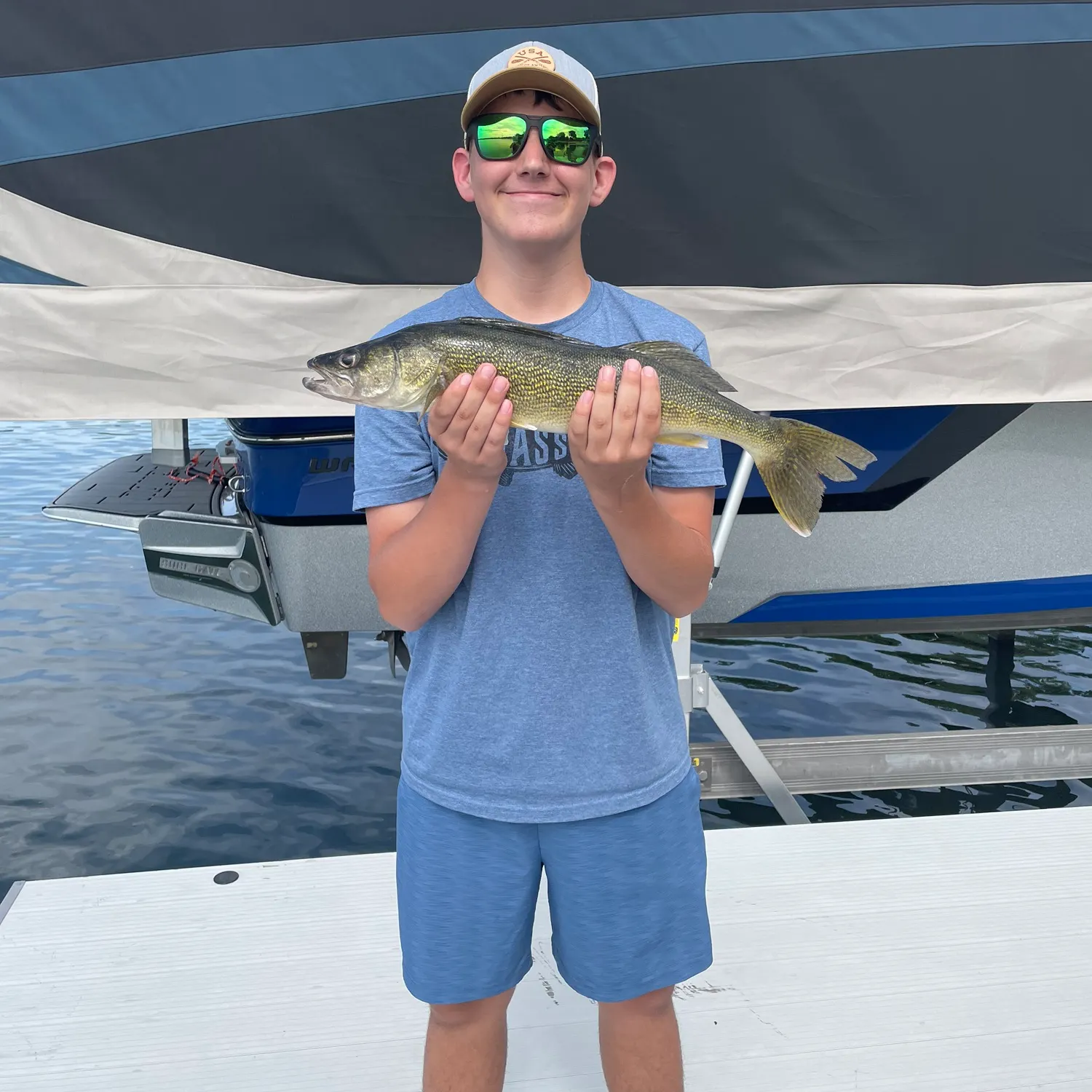 Walleye caught on Fishbrain
