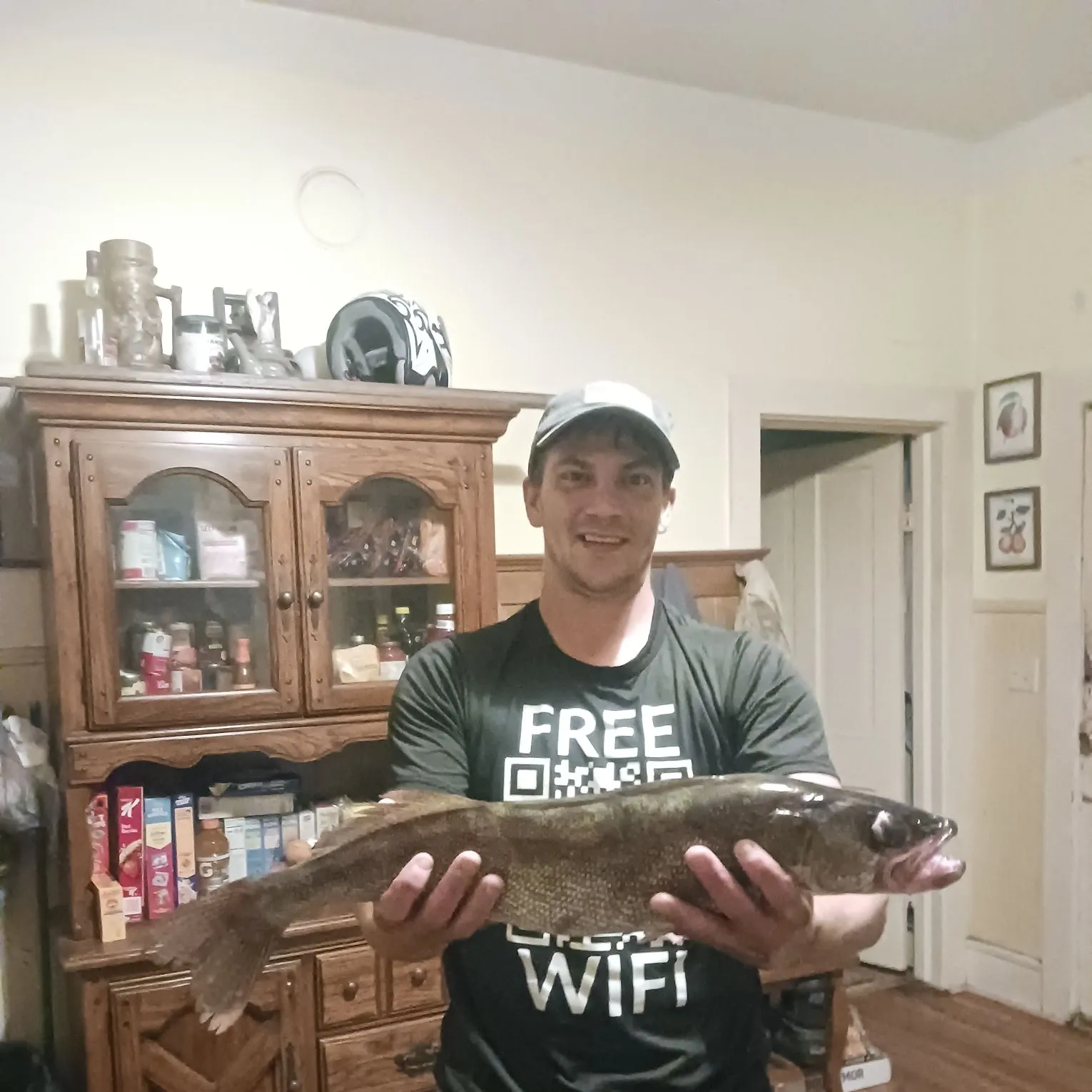 Walleye caught on Fishbrain