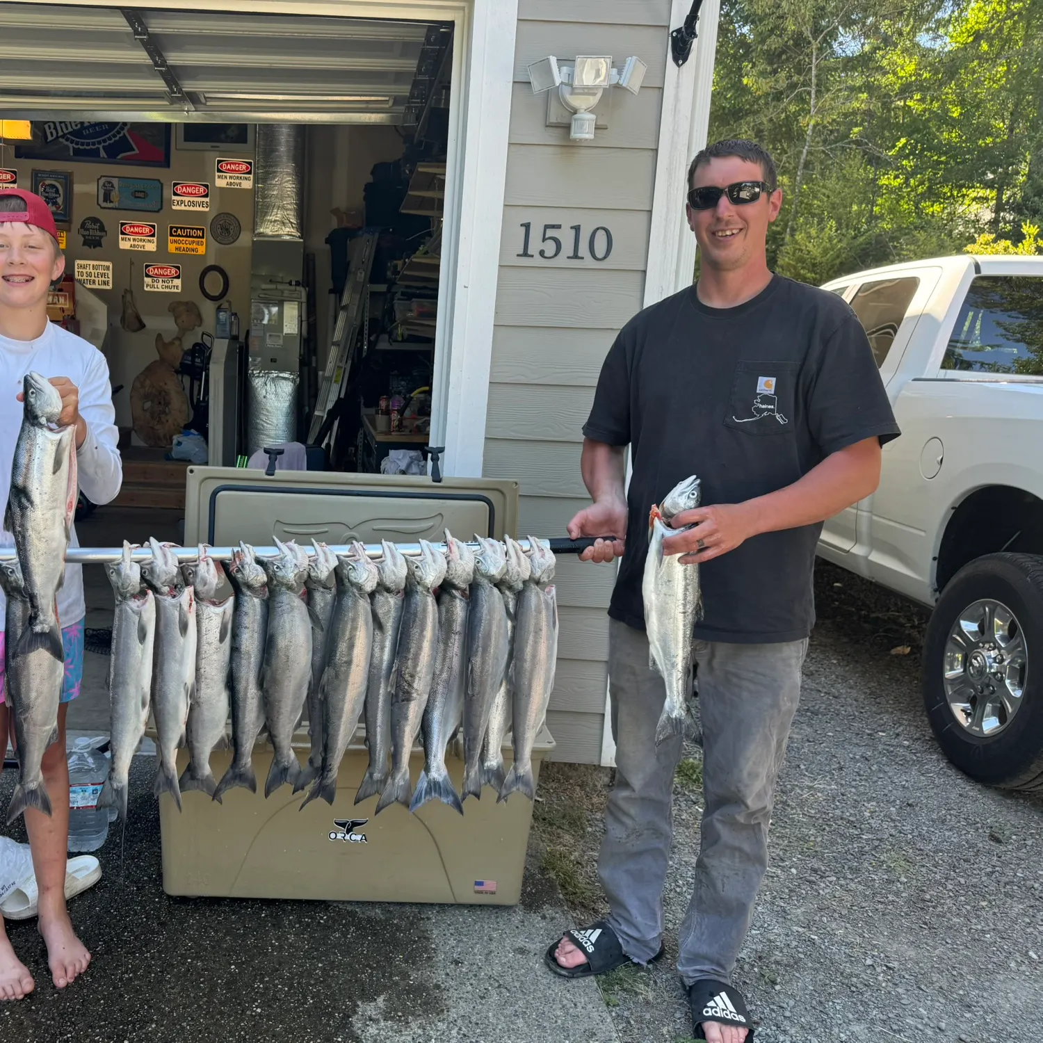 recently logged catches