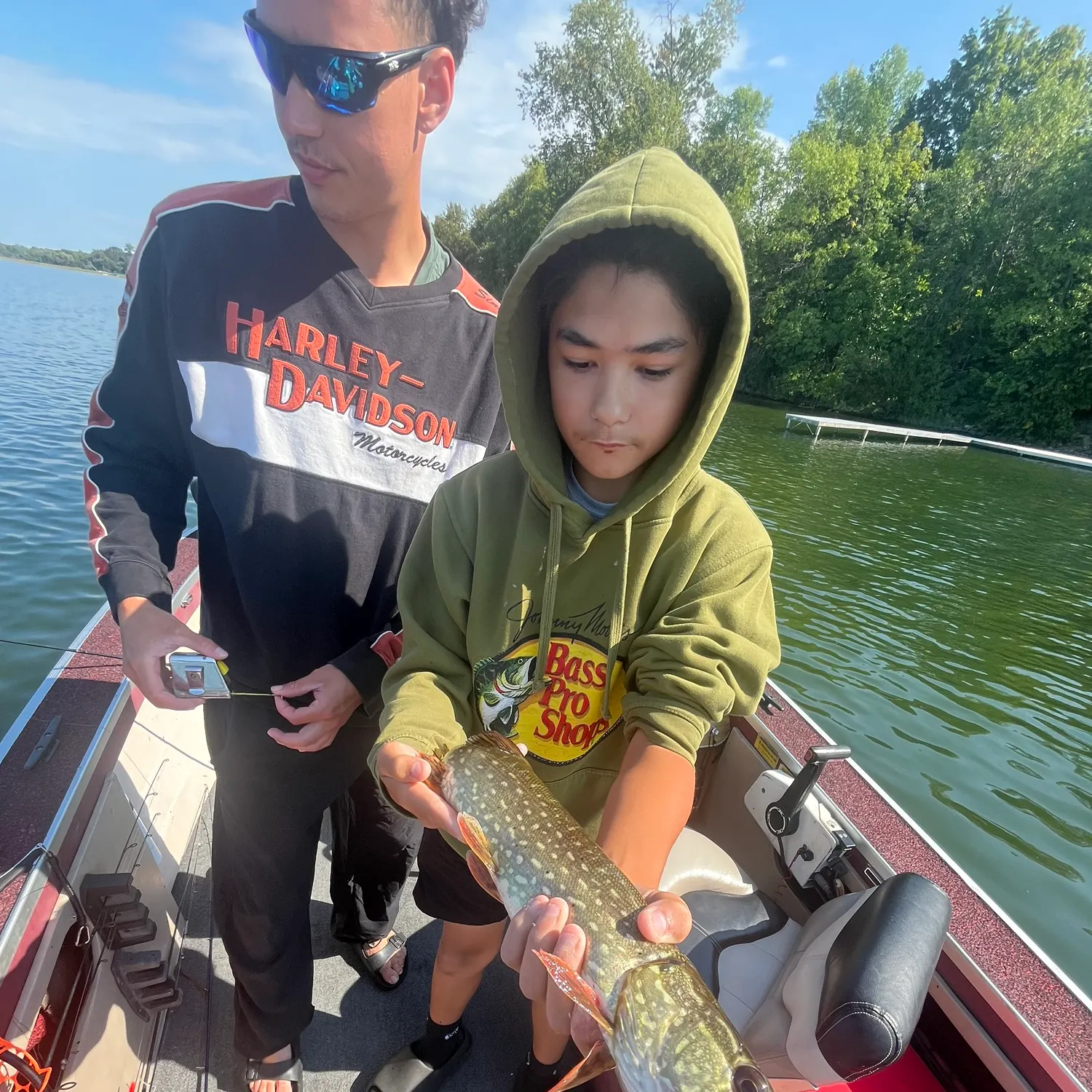 recently logged catches