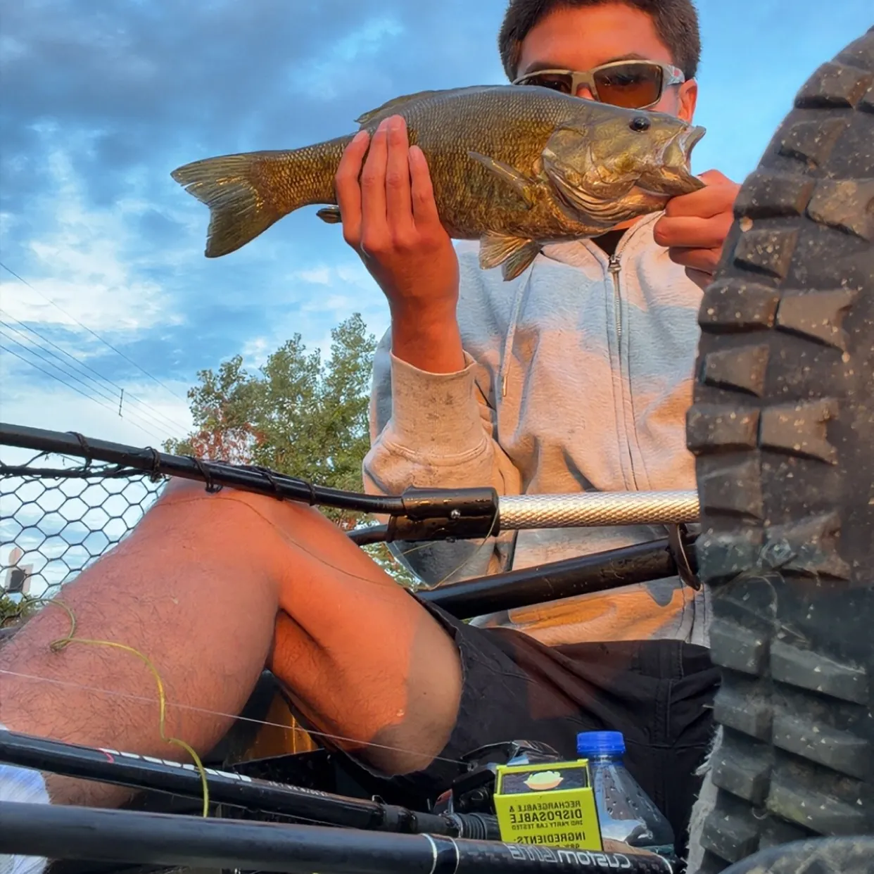Smallmouth bass caught on Fishbrain
