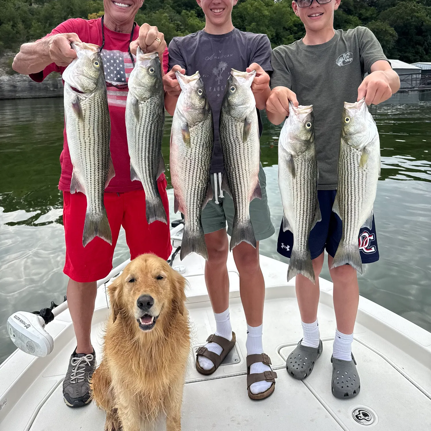 recently logged catches