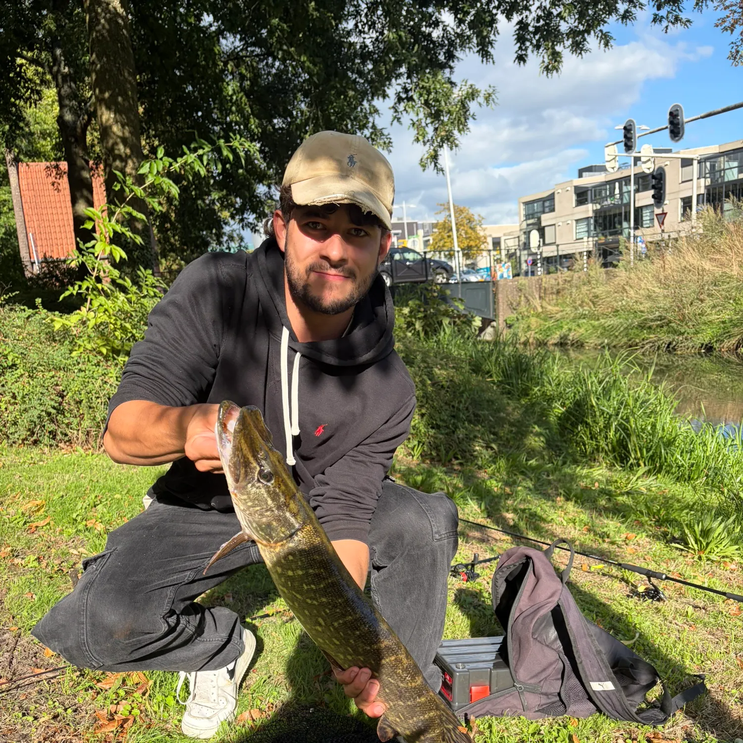 Northern pike caught on Fishbrain