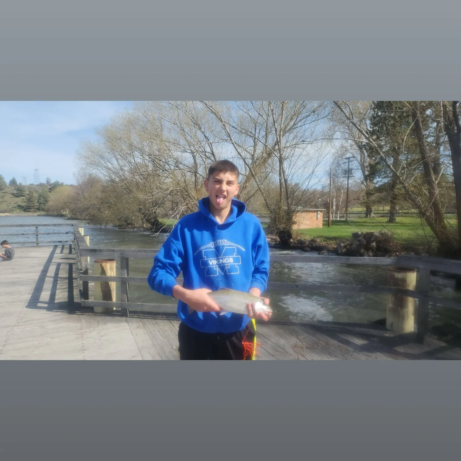Rainbow trout caught on Fishbrain