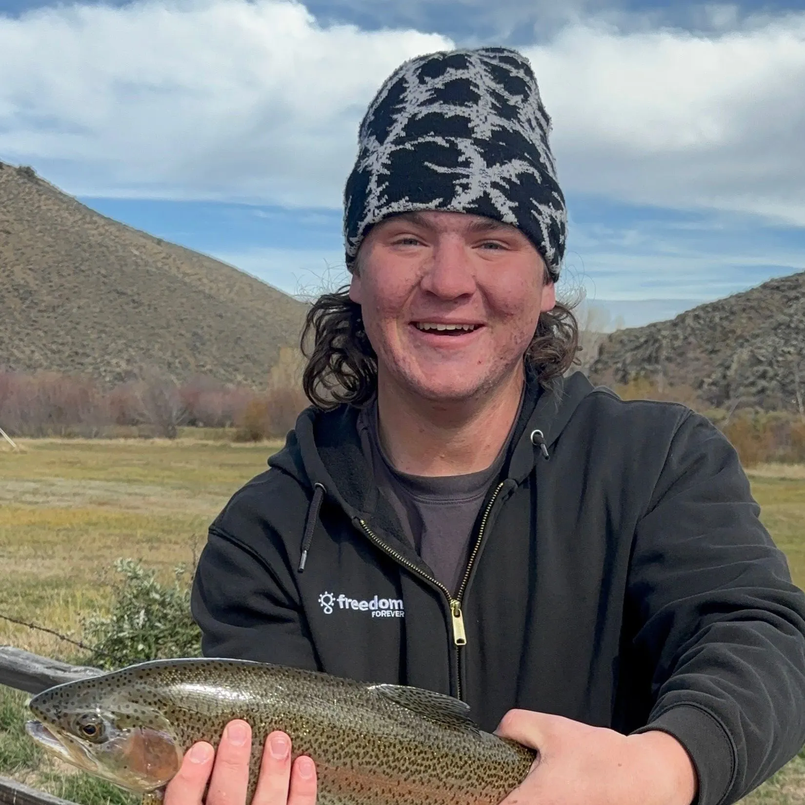 Cutbow caught on Fishbrain
