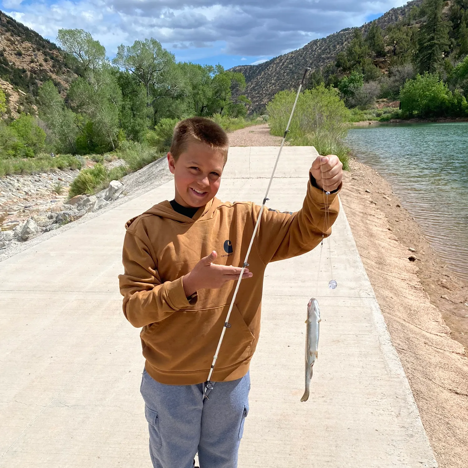 recently logged catches