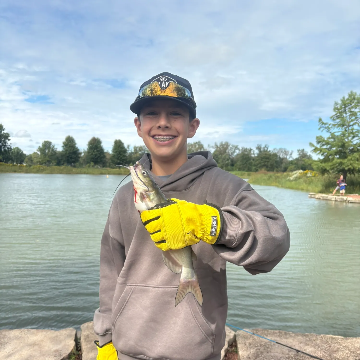 Channel catfish caught on Fishbrain