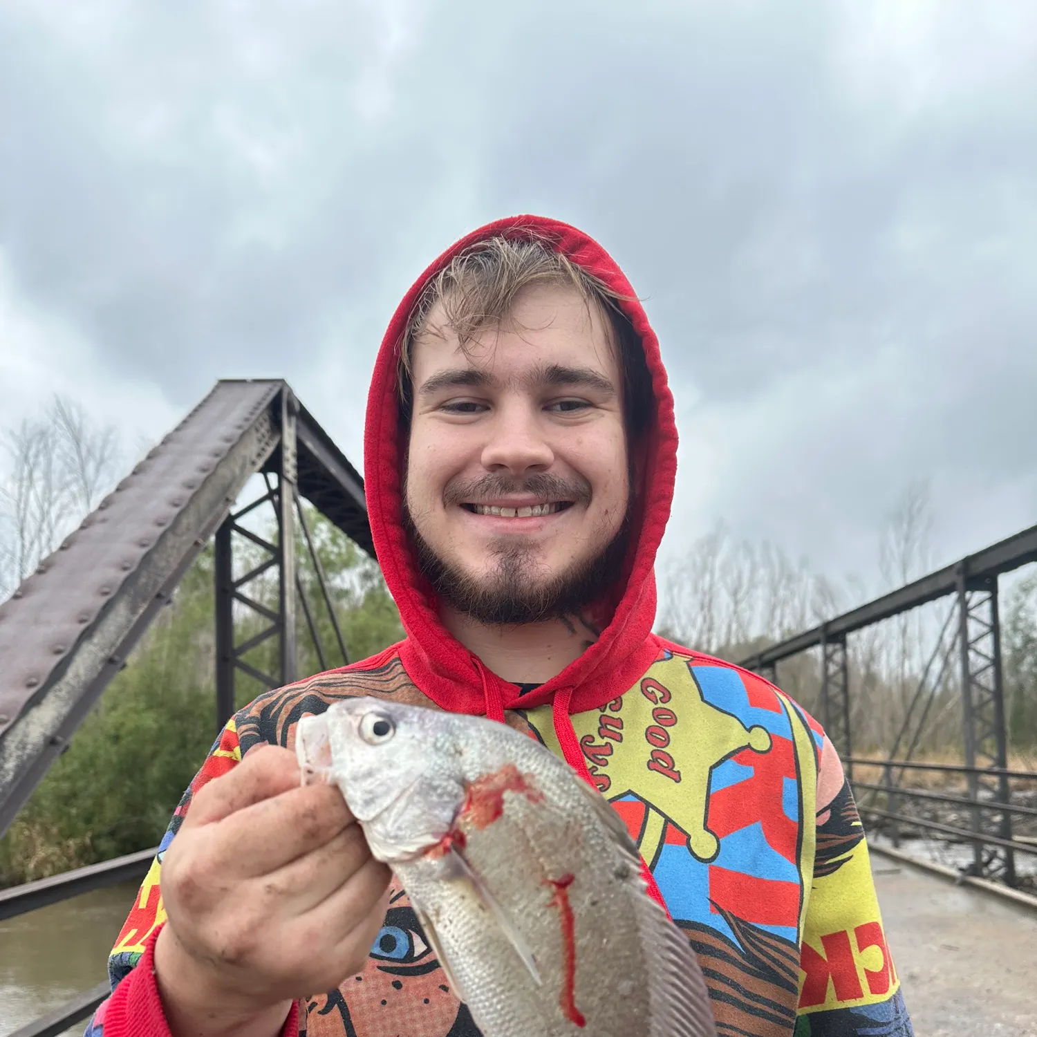 Freshwater drum caught on Fishbrain