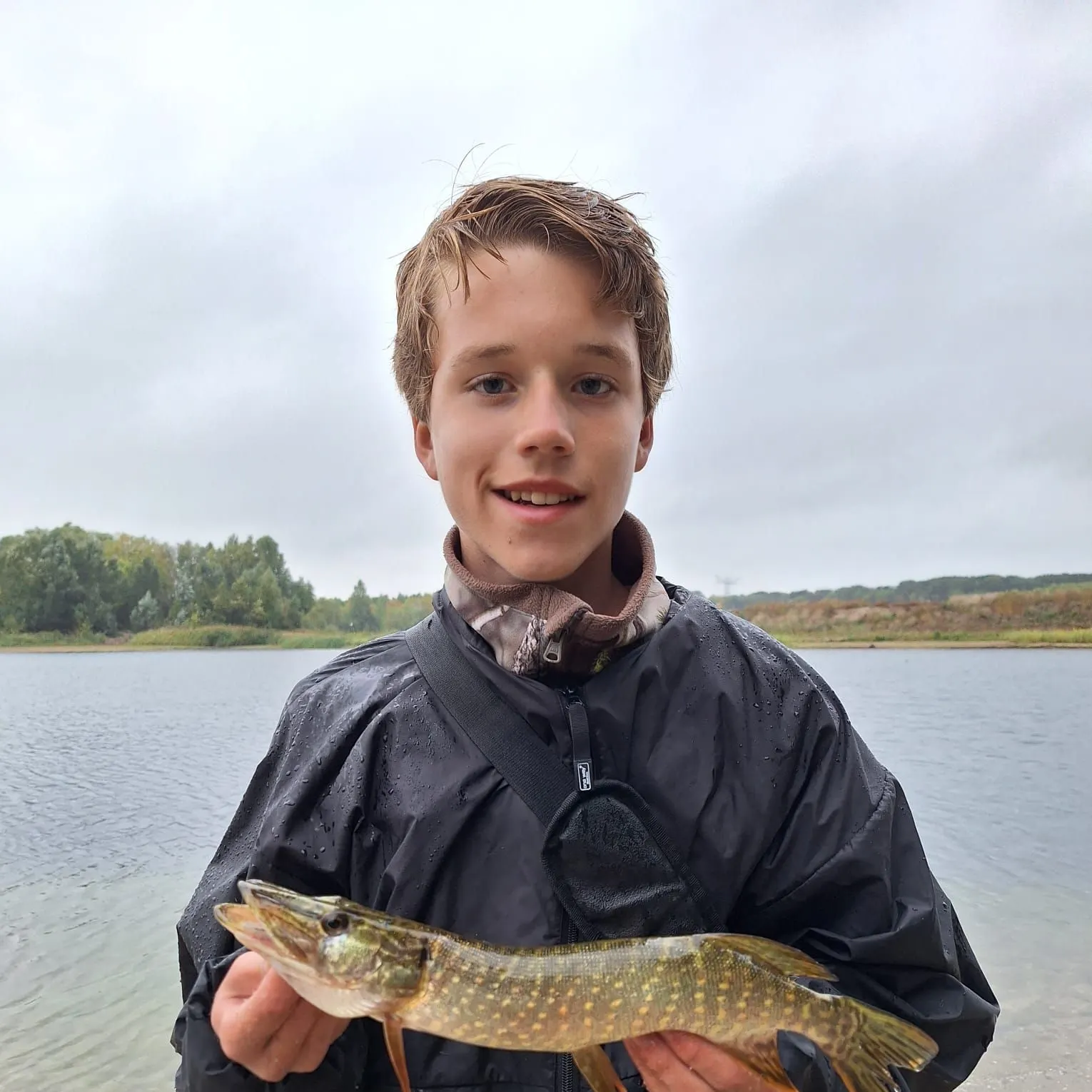 Northern pike caught on Fishbrain