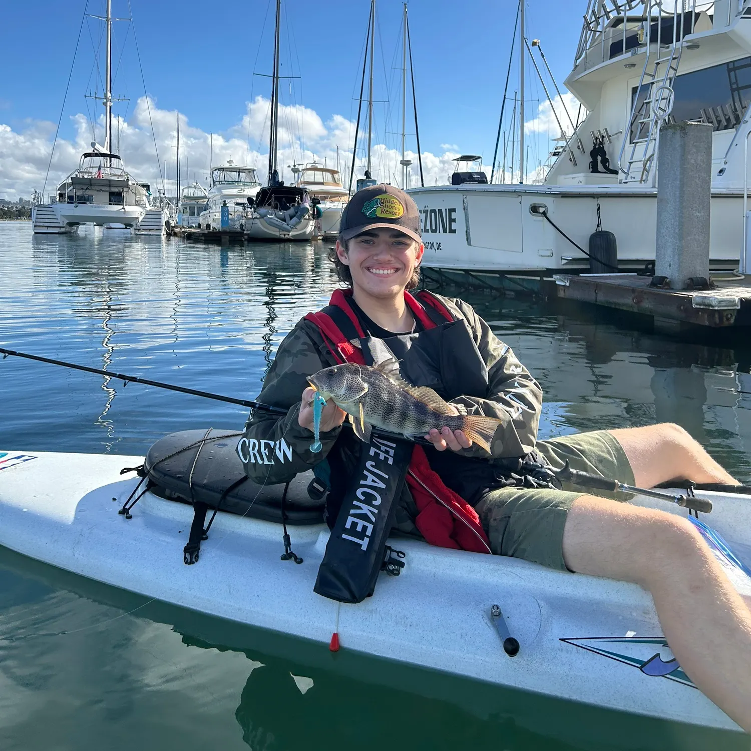 recently logged catches