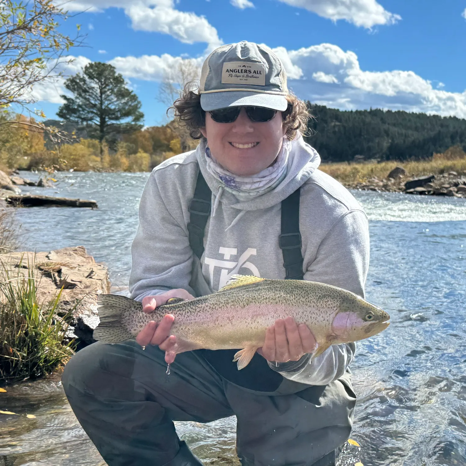 Rainbow trout caught on Fishbrain