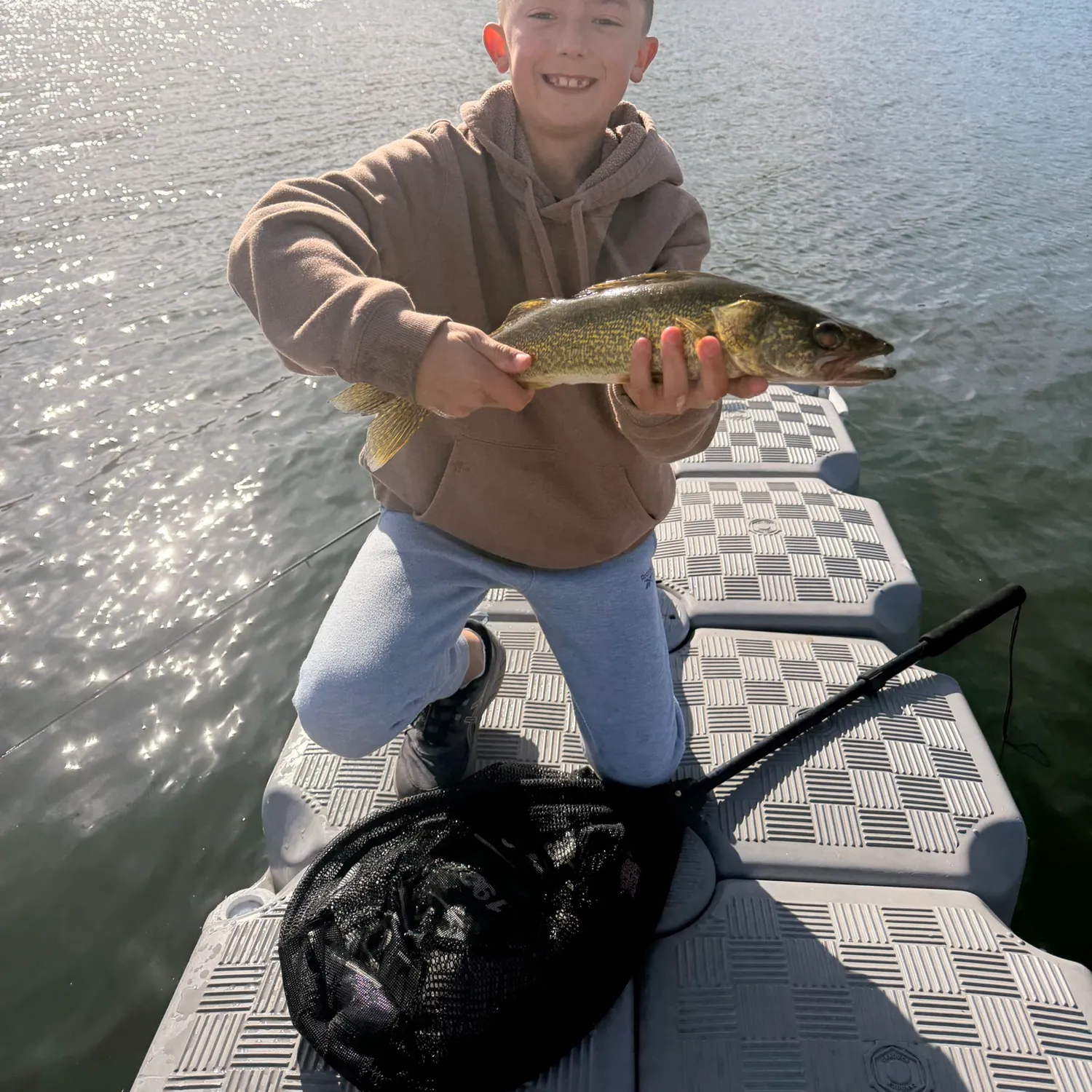 Walleye caught on Fishbrain