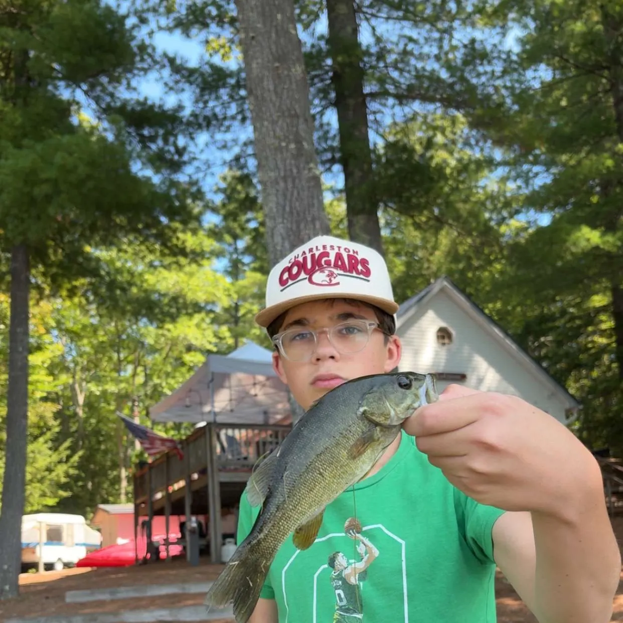 Smallmouth bass caught on Fishbrain