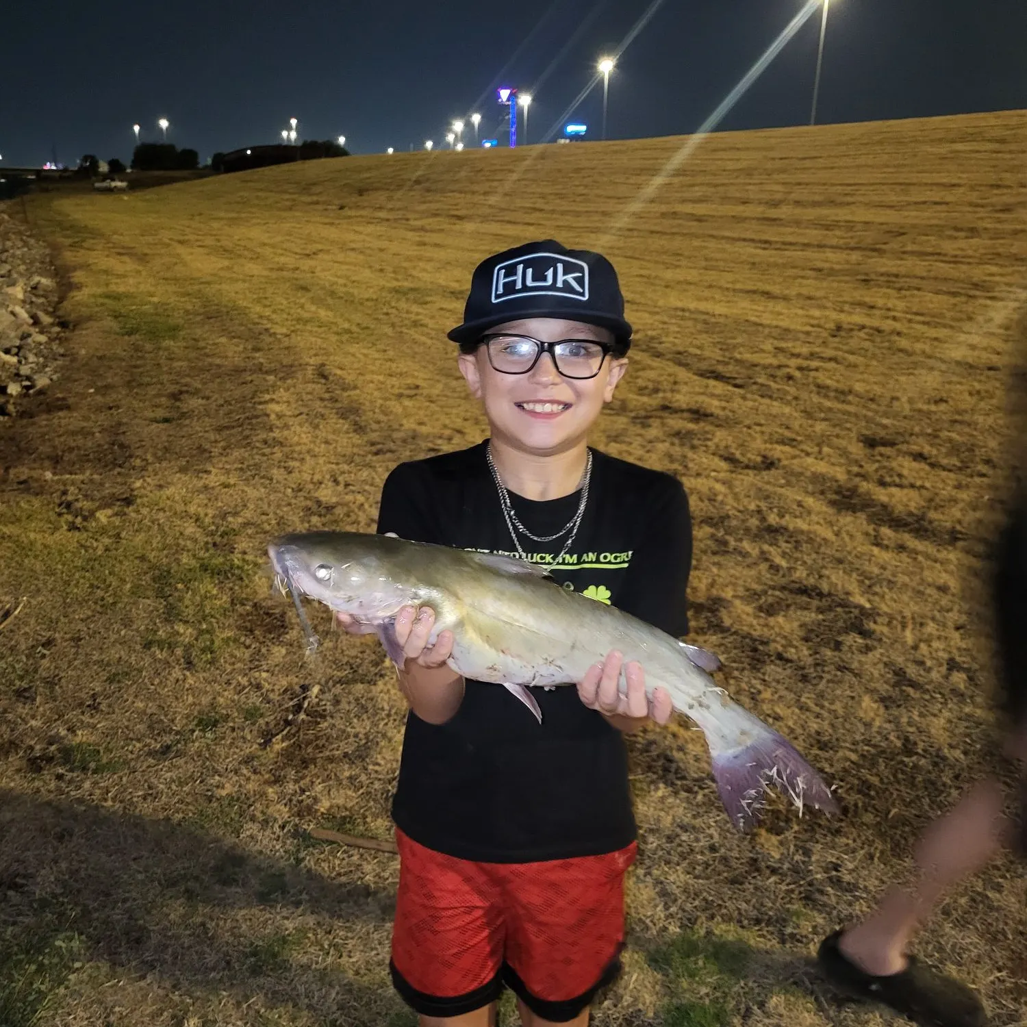 Channel catfish caught on Fishbrain