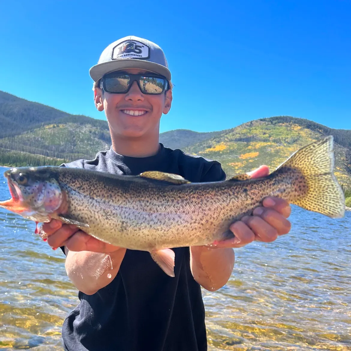 Cutbow caught on Fishbrain