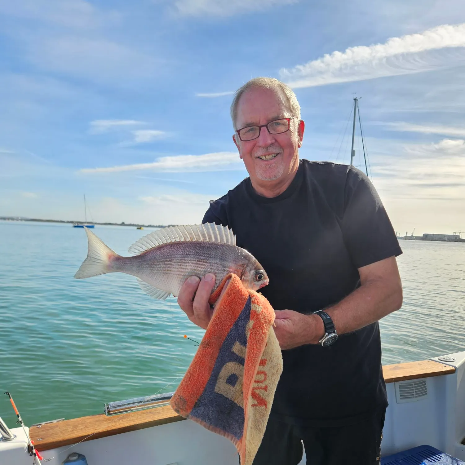 Black seabream caught on Fishbrain