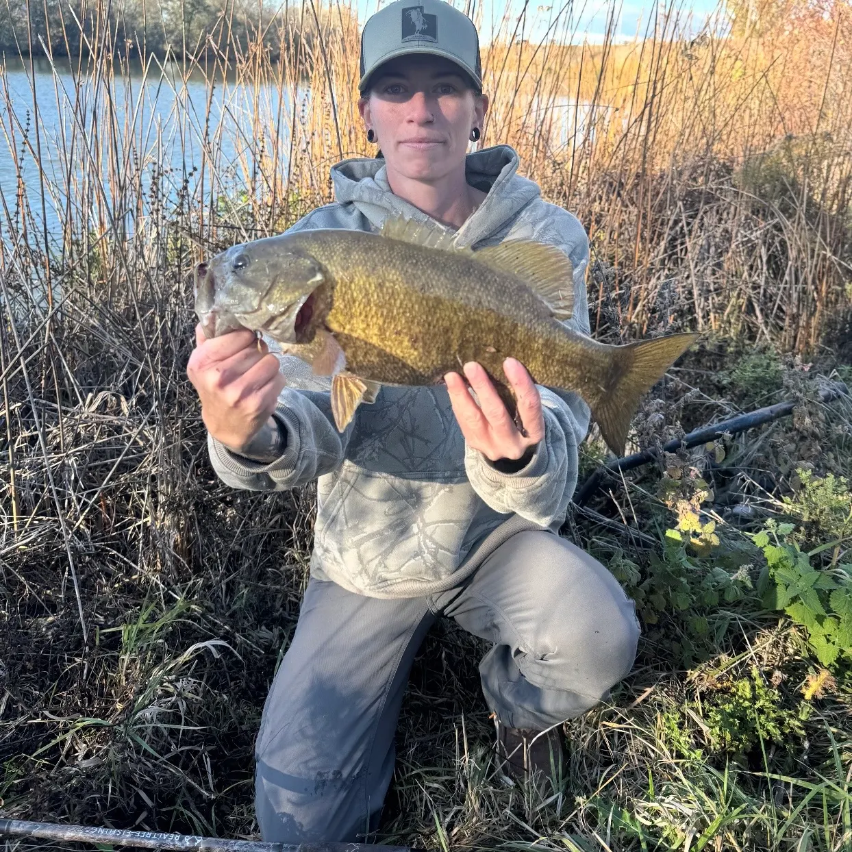 Smallmouth bass caught on Fishbrain