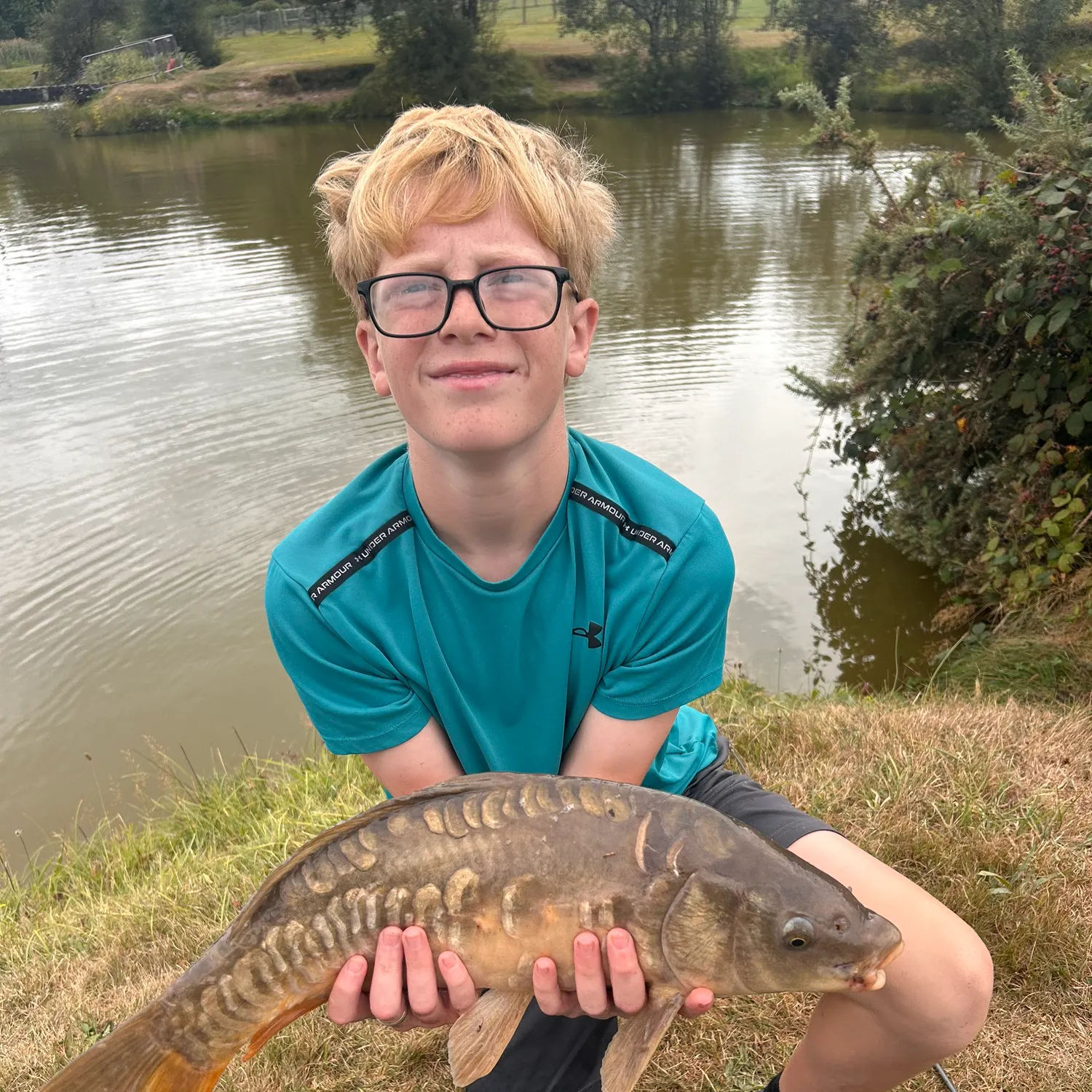 Mirror carp caught on Fishbrain