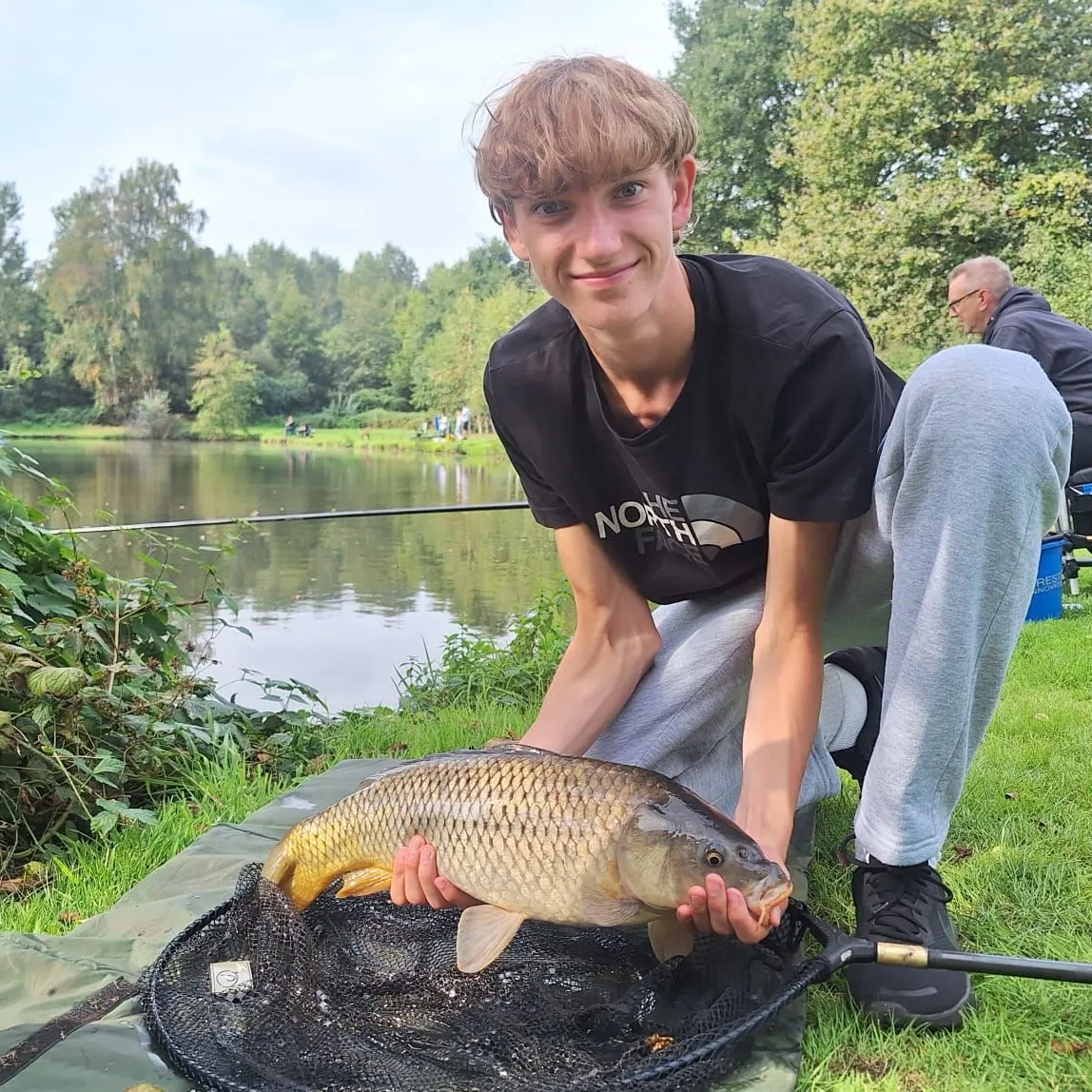 Common carp caught on Fishbrain