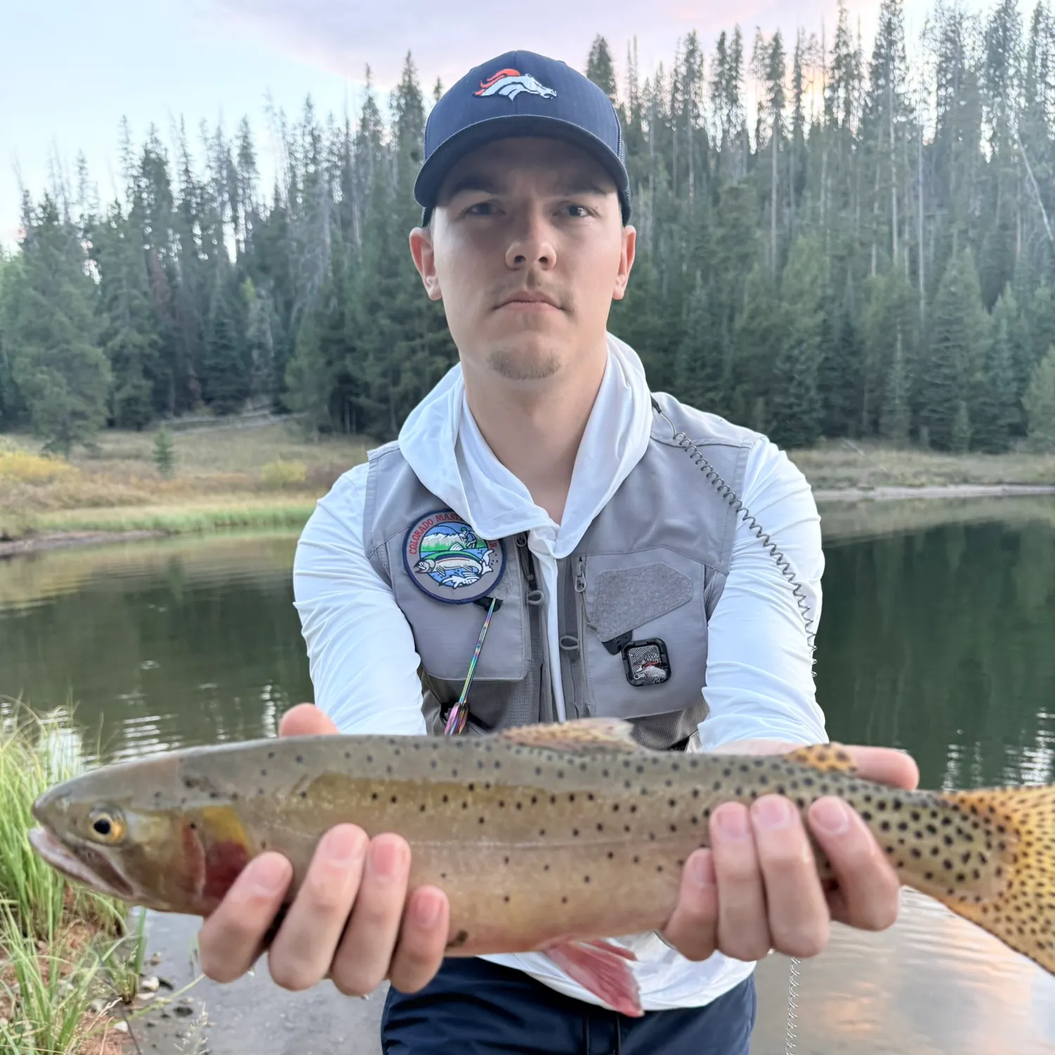Cutthroat trout caught on Fishbrain