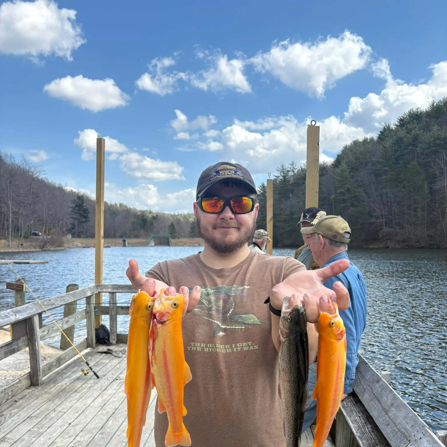 recently logged catches