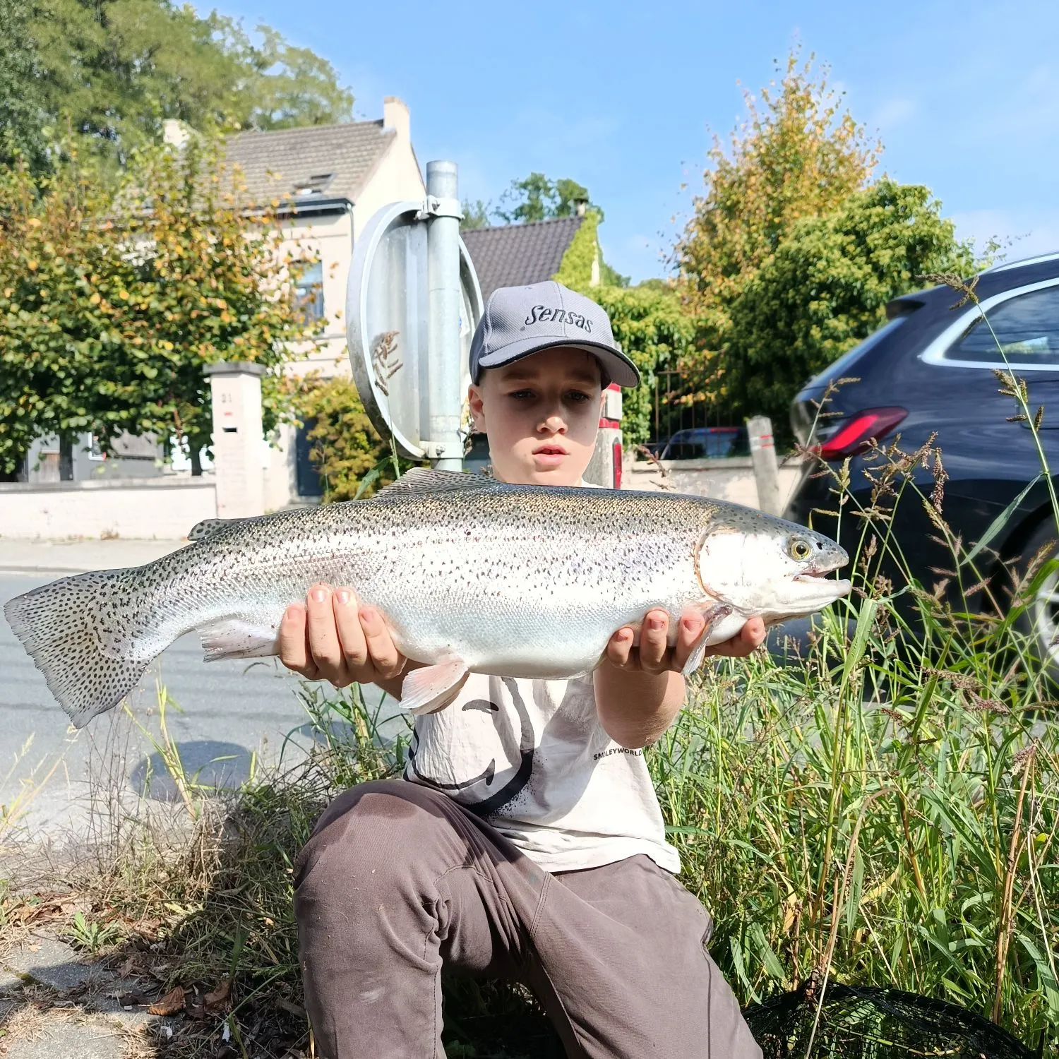 Rainbow trout caught on Fishbrain