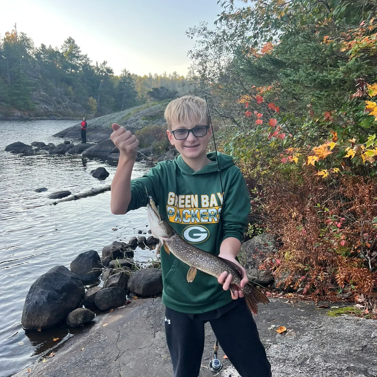 Northern pike caught on Fishbrain