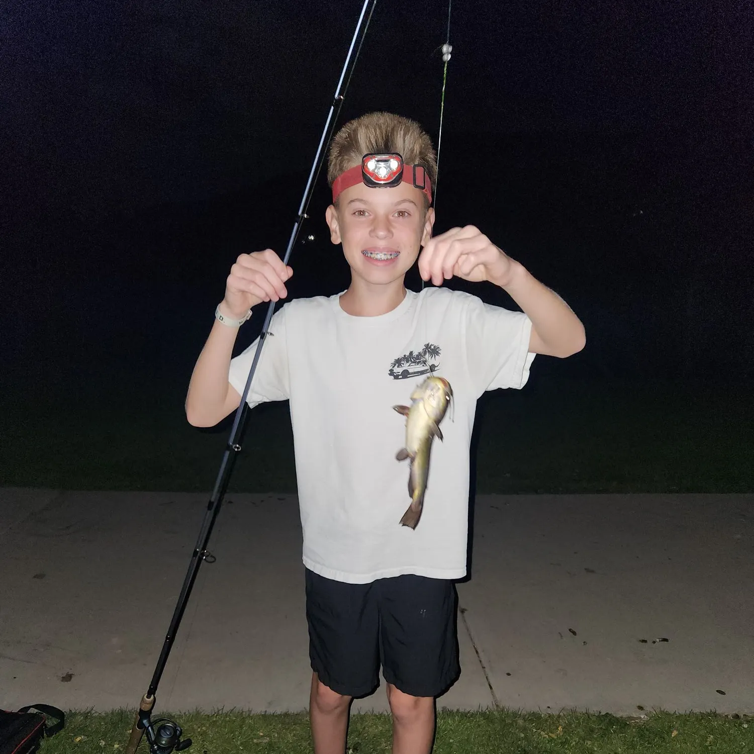 Black bullhead caught on Fishbrain