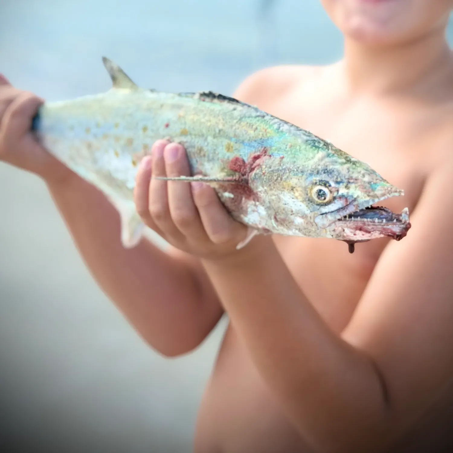 Spanish mackerel caught on Fishbrain