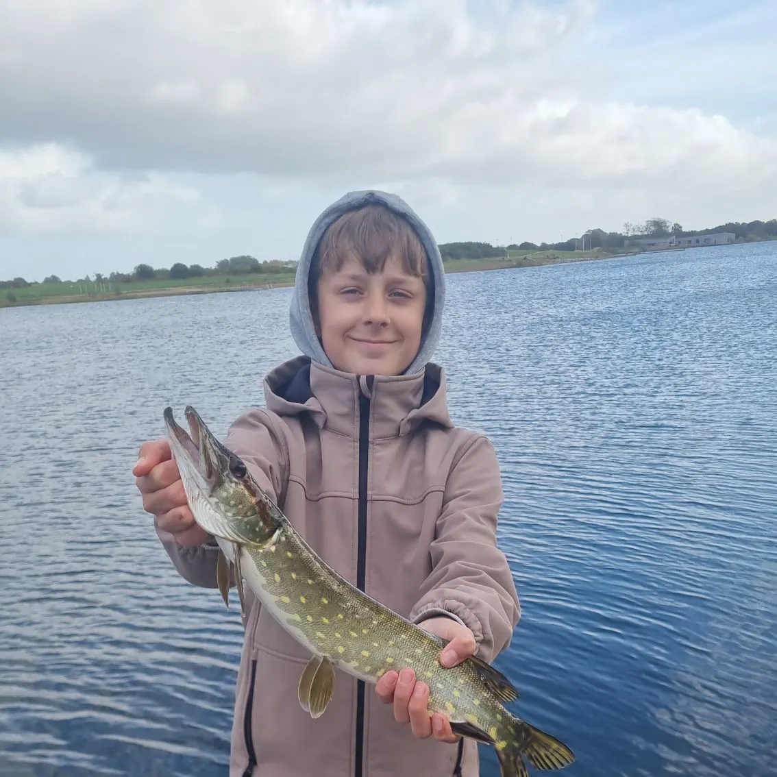 Northern pike caught on Fishbrain