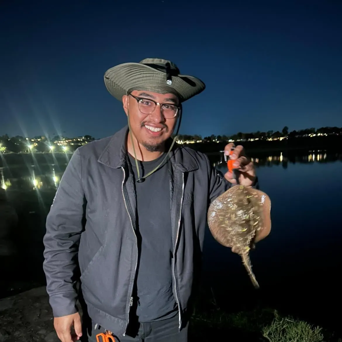 Haller's round ray caught on Fishbrain