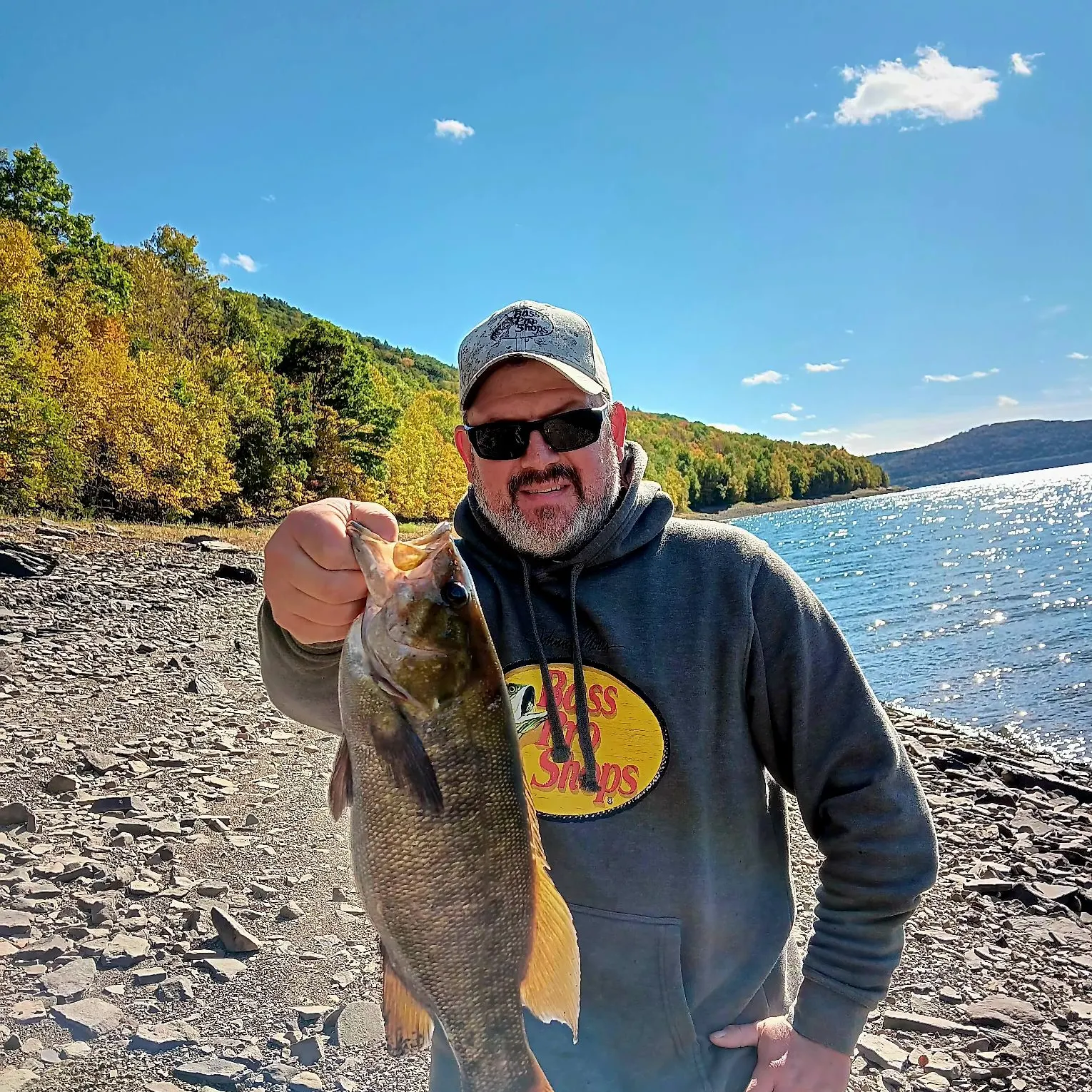 Smallmouth bass caught on Fishbrain