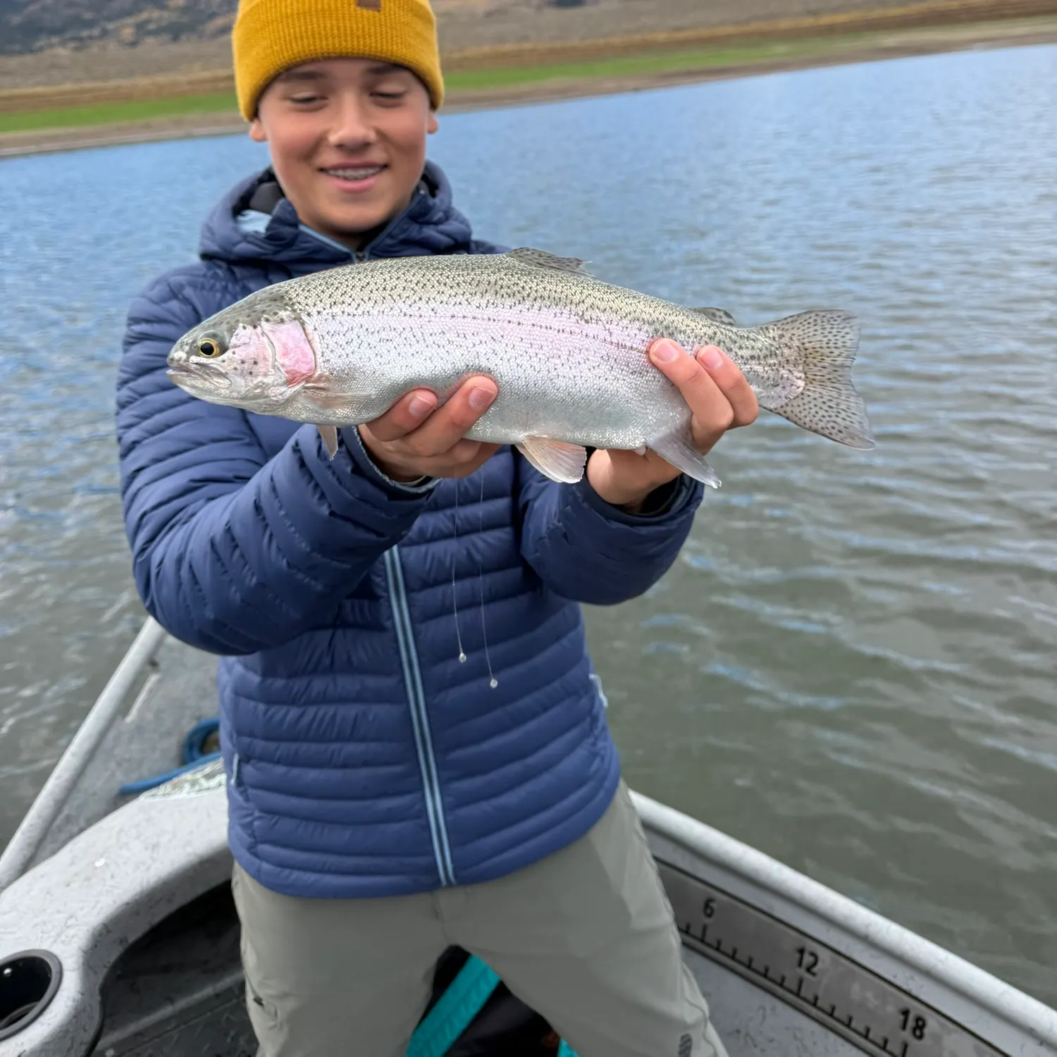 Rainbow trout caught on Fishbrain